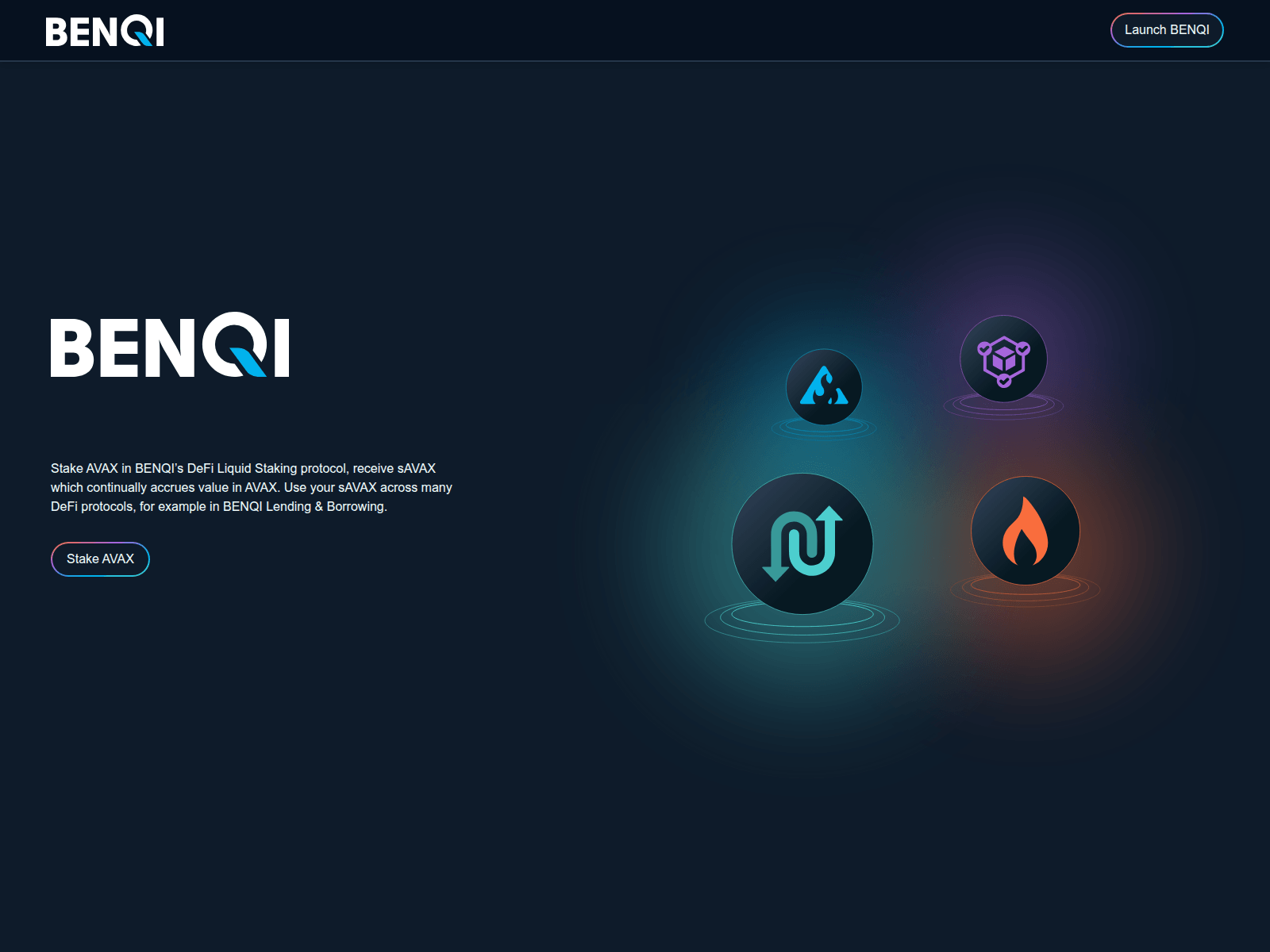 Screenshot of bnqi.fi