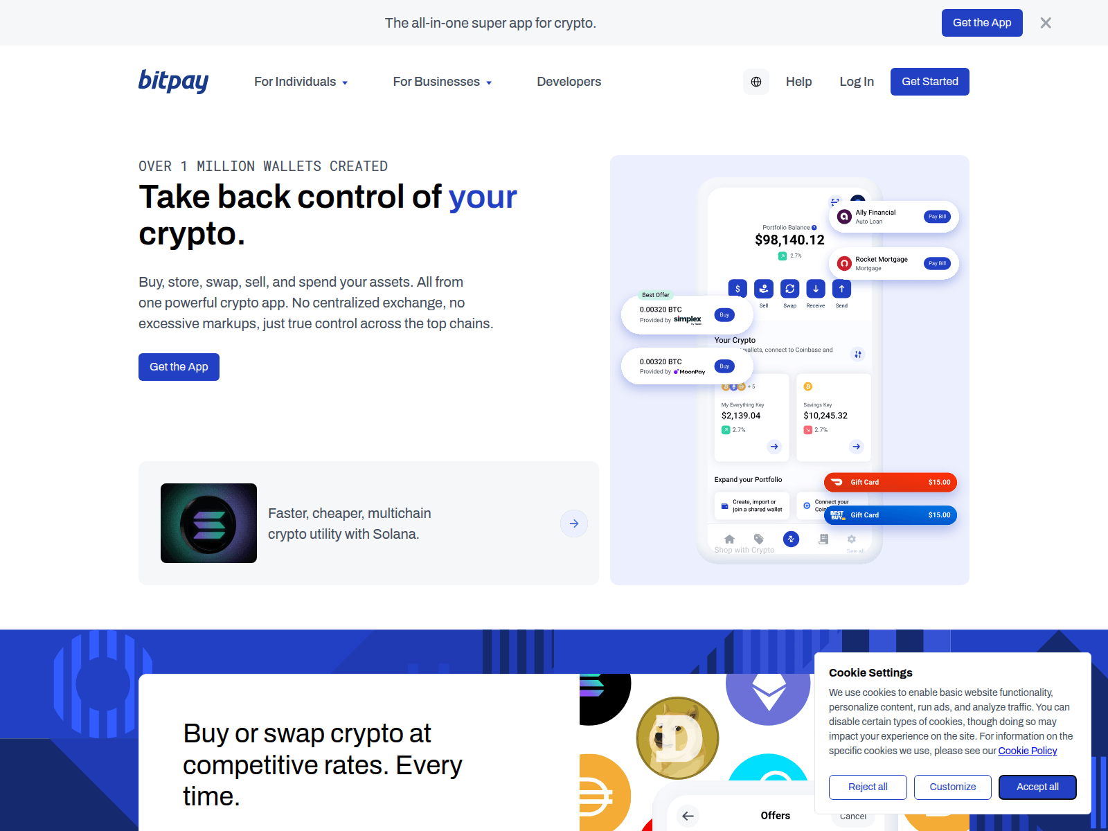 Screenshot of bit-pay.co