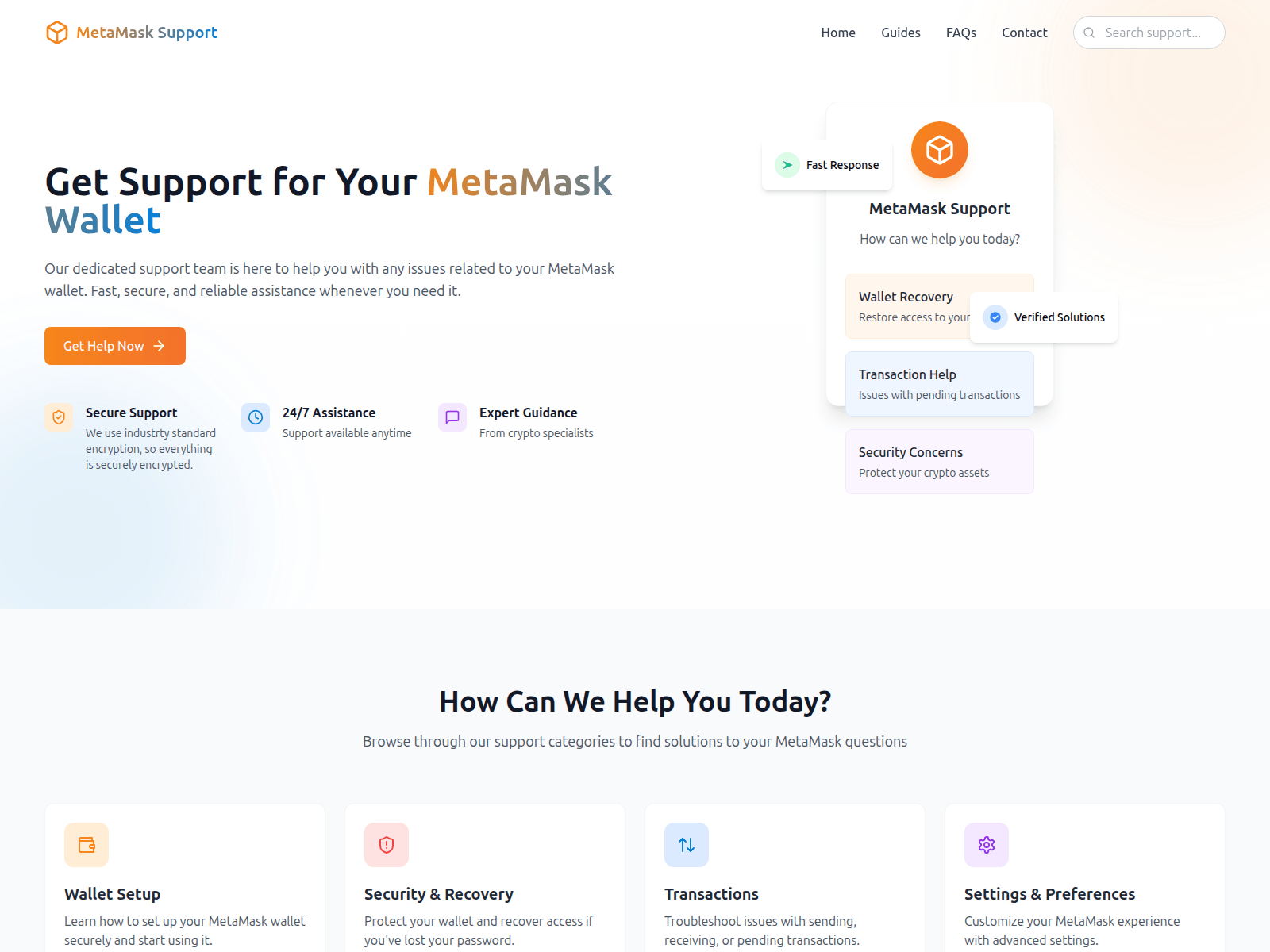 Screenshot of mmasksupport.com