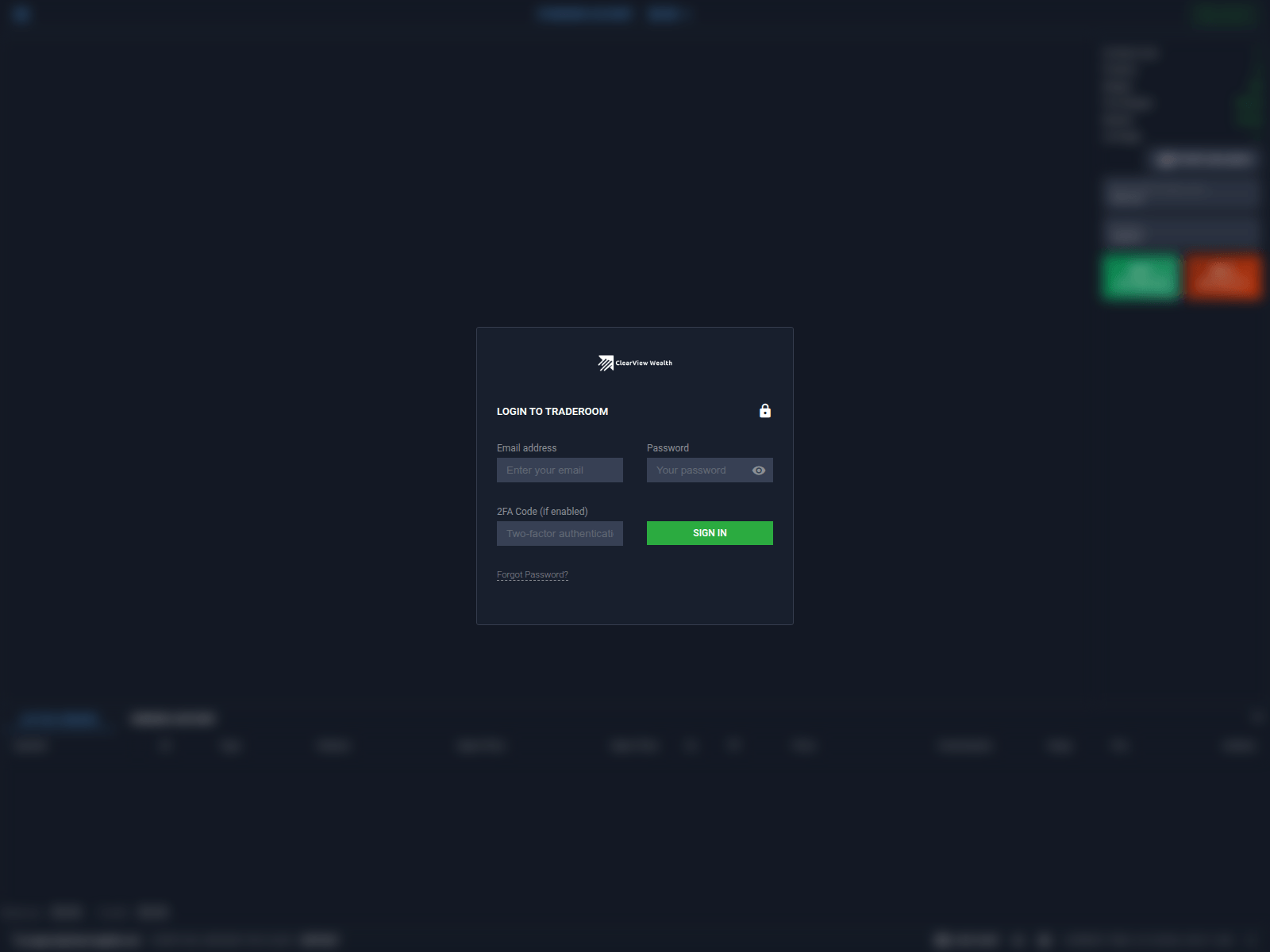 Screenshot of cfd.clearvwglobe.net