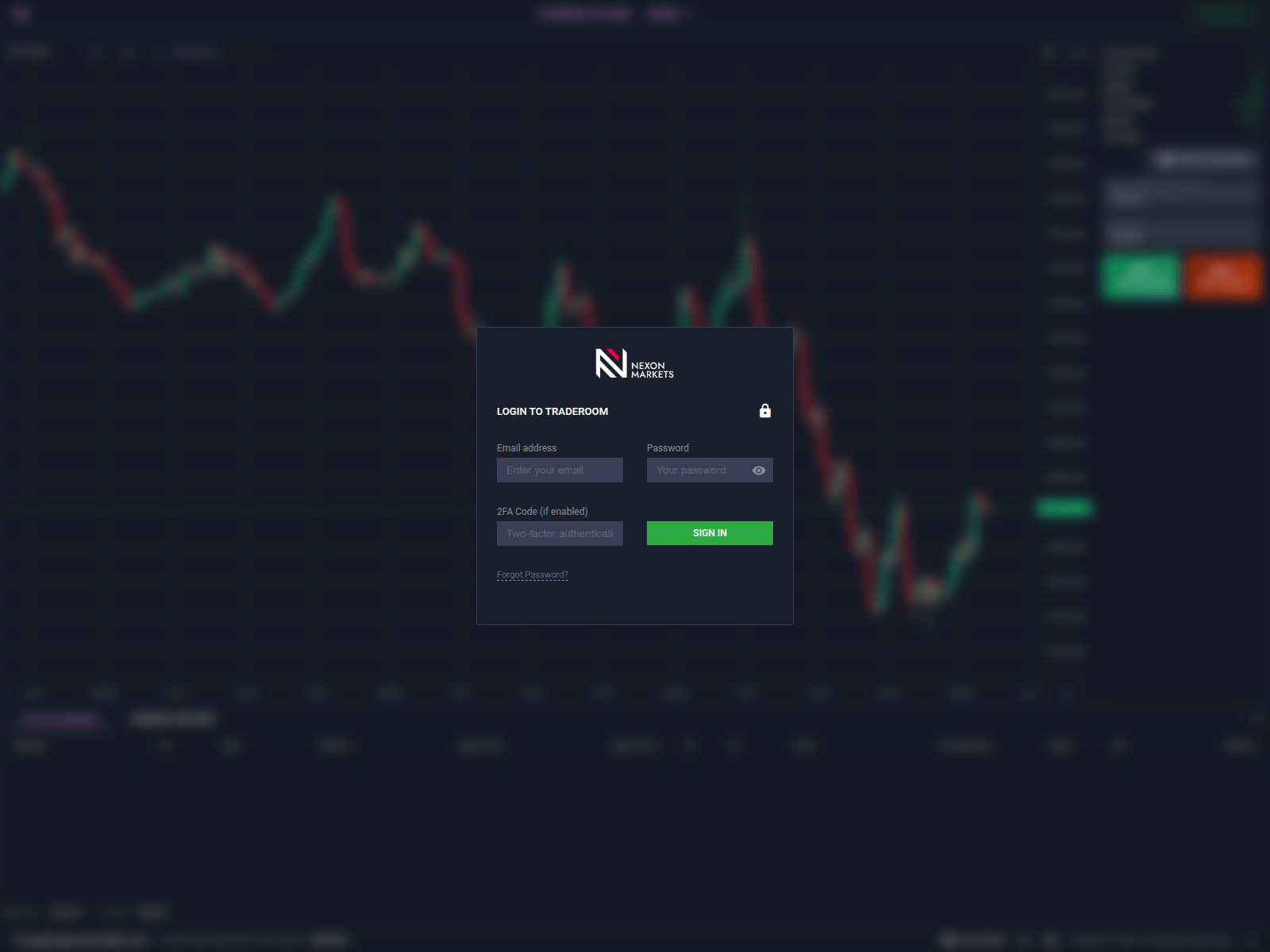 Screenshot of cfd.nexonltd.com