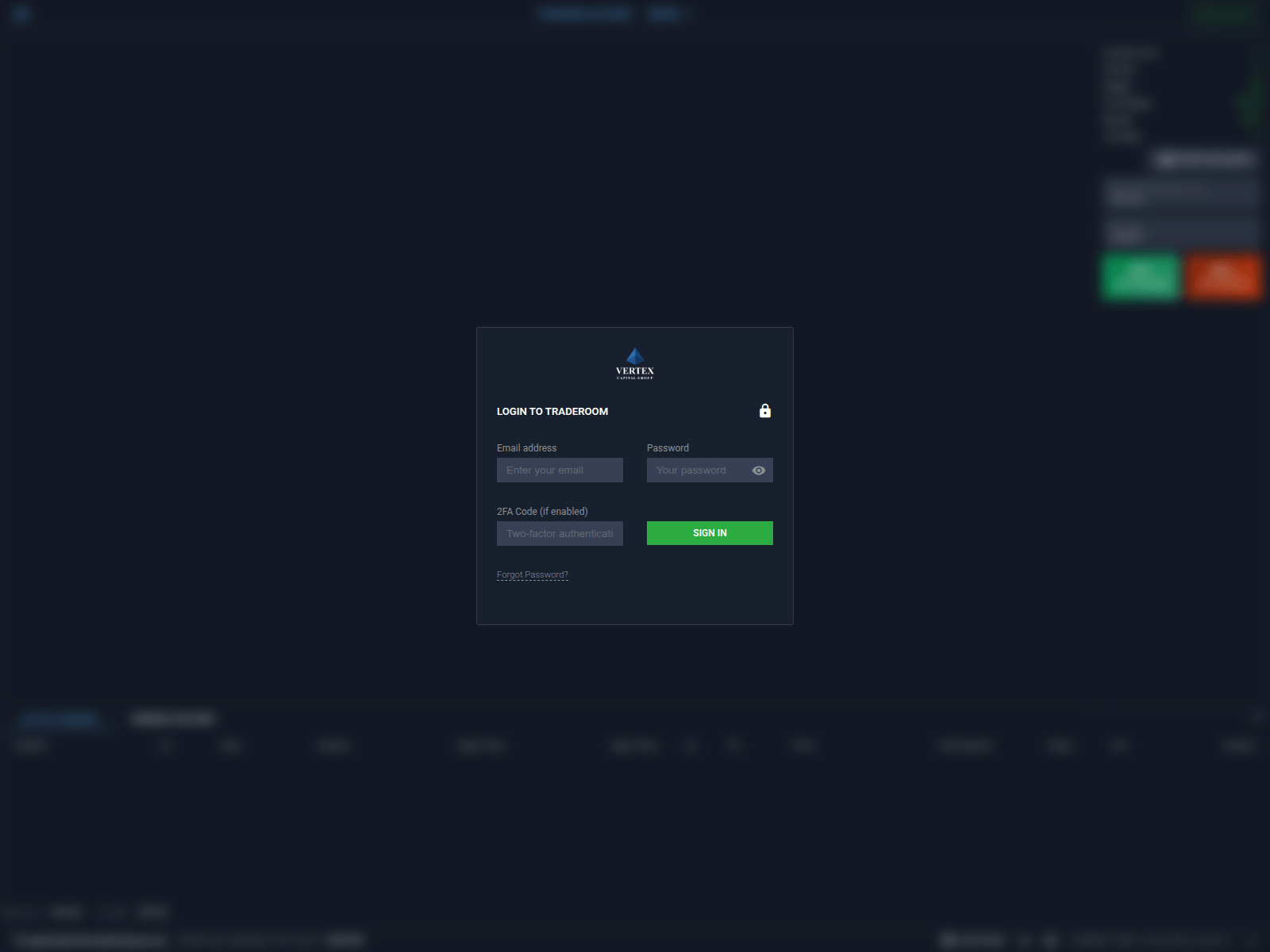 Forensic screenshot of cfd.vertexcapital-group.kutmesveron.icu