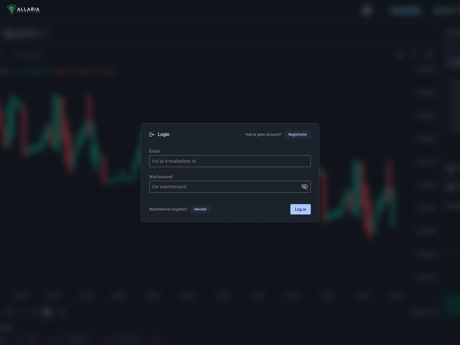 Screenshot of web.allarsecur.com