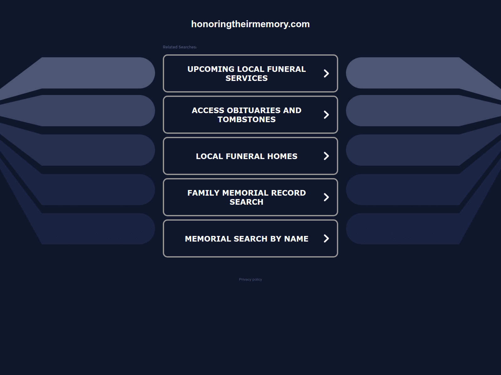 Screenshot of mijndomein-renewal.honoringtheirmemory.com