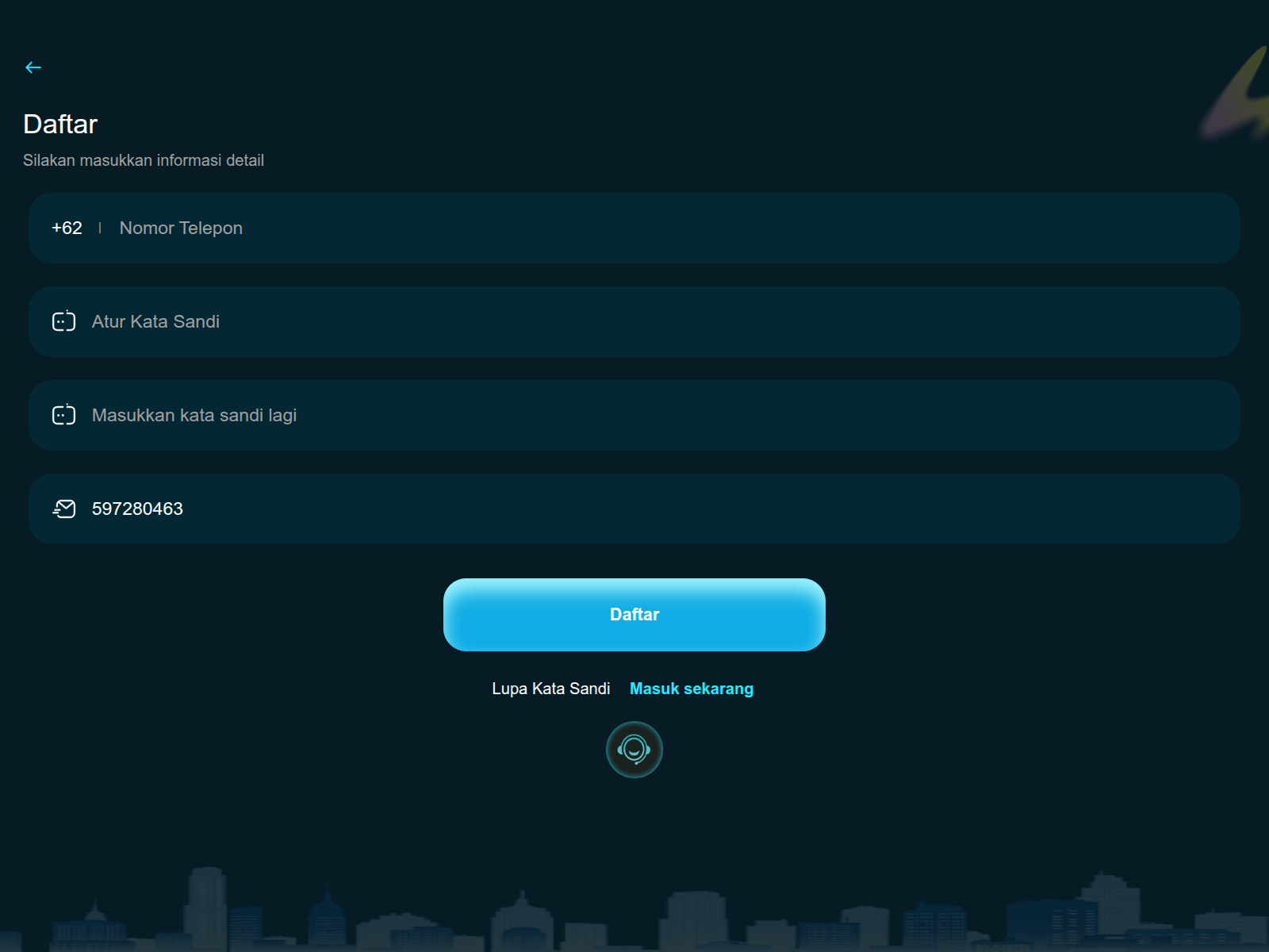 Forensic screenshot of idn.farmcash.life