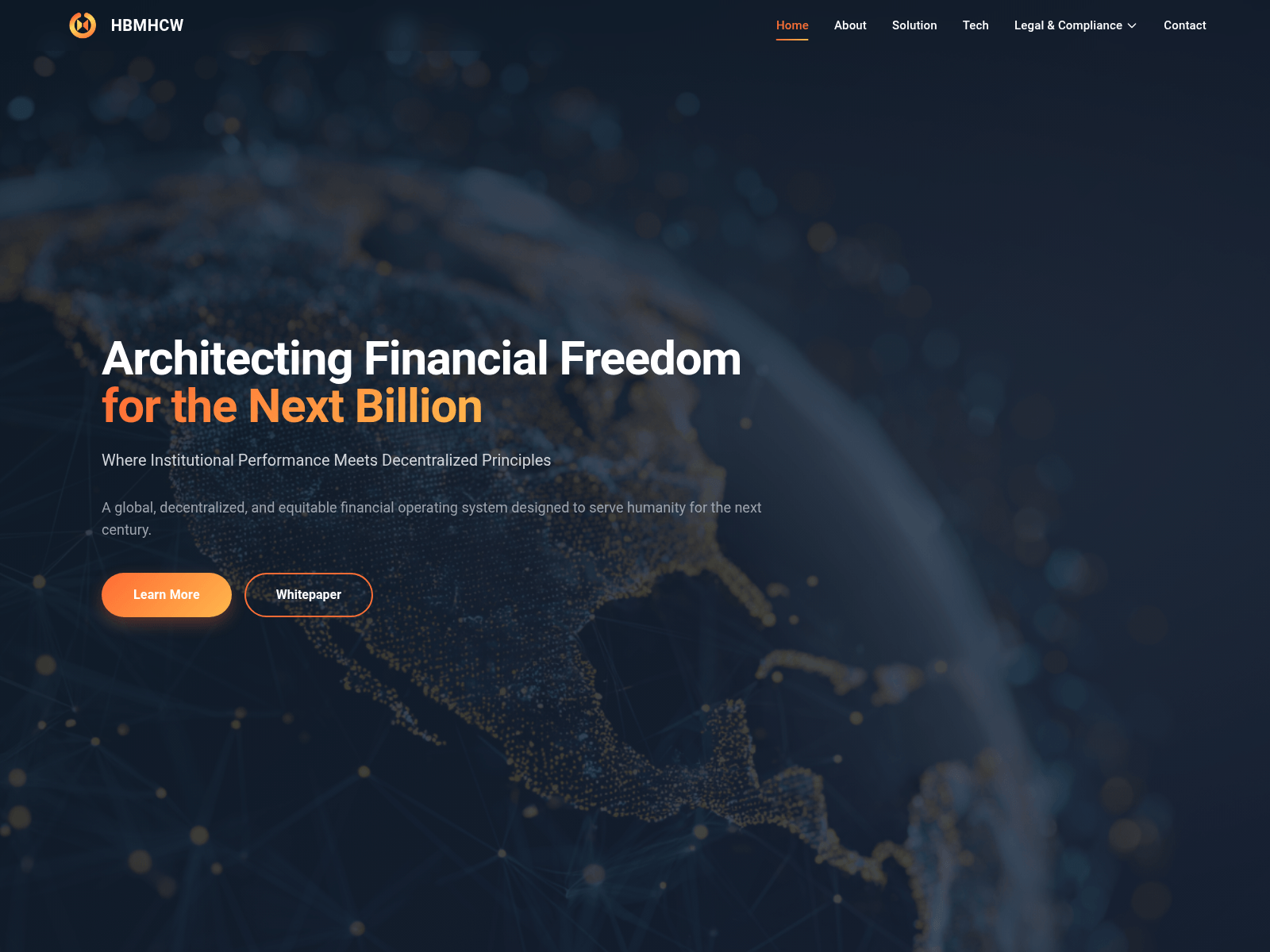 Screenshot of hbmhcw.net