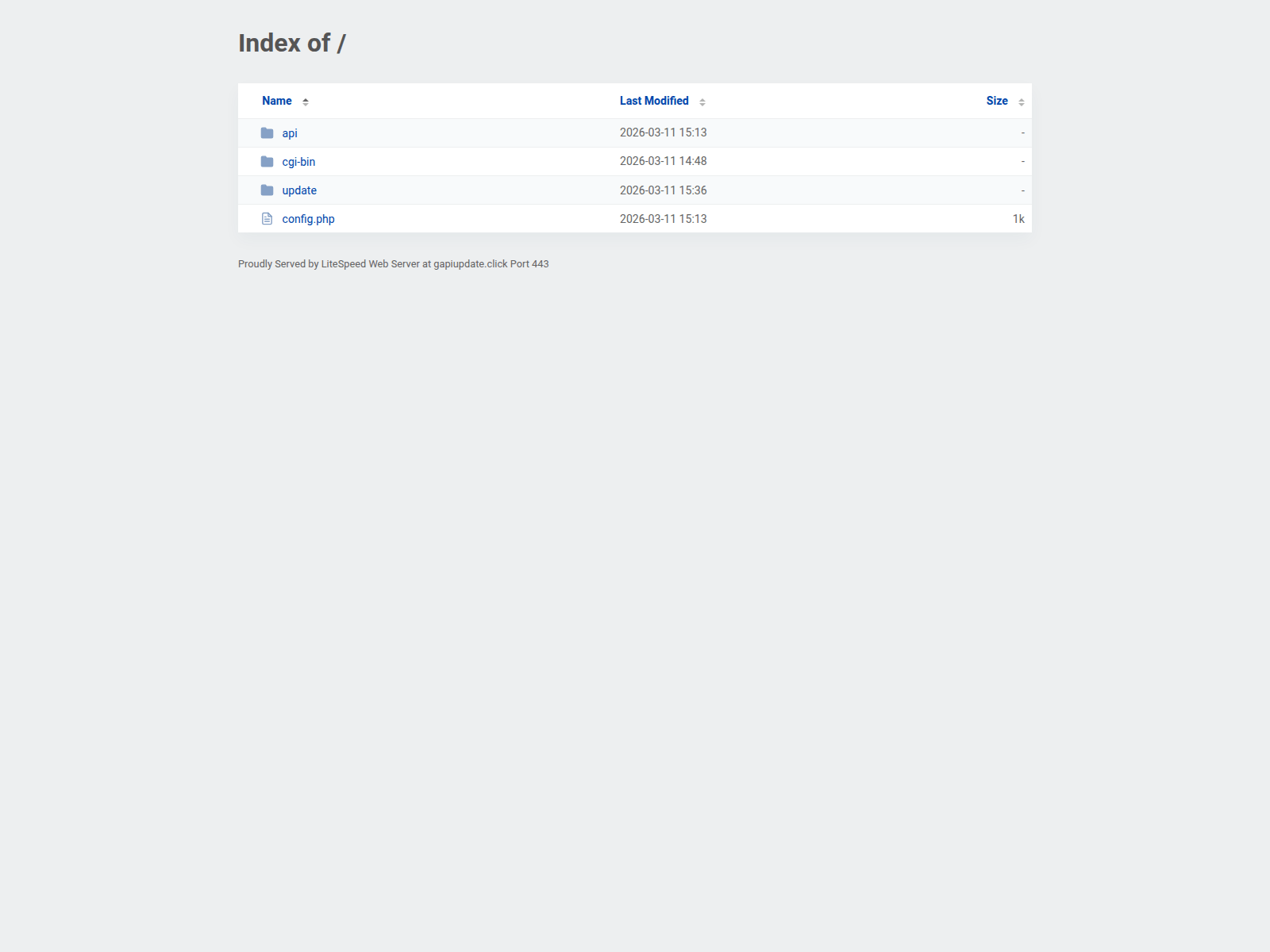 Screenshot of gapiupdate.click