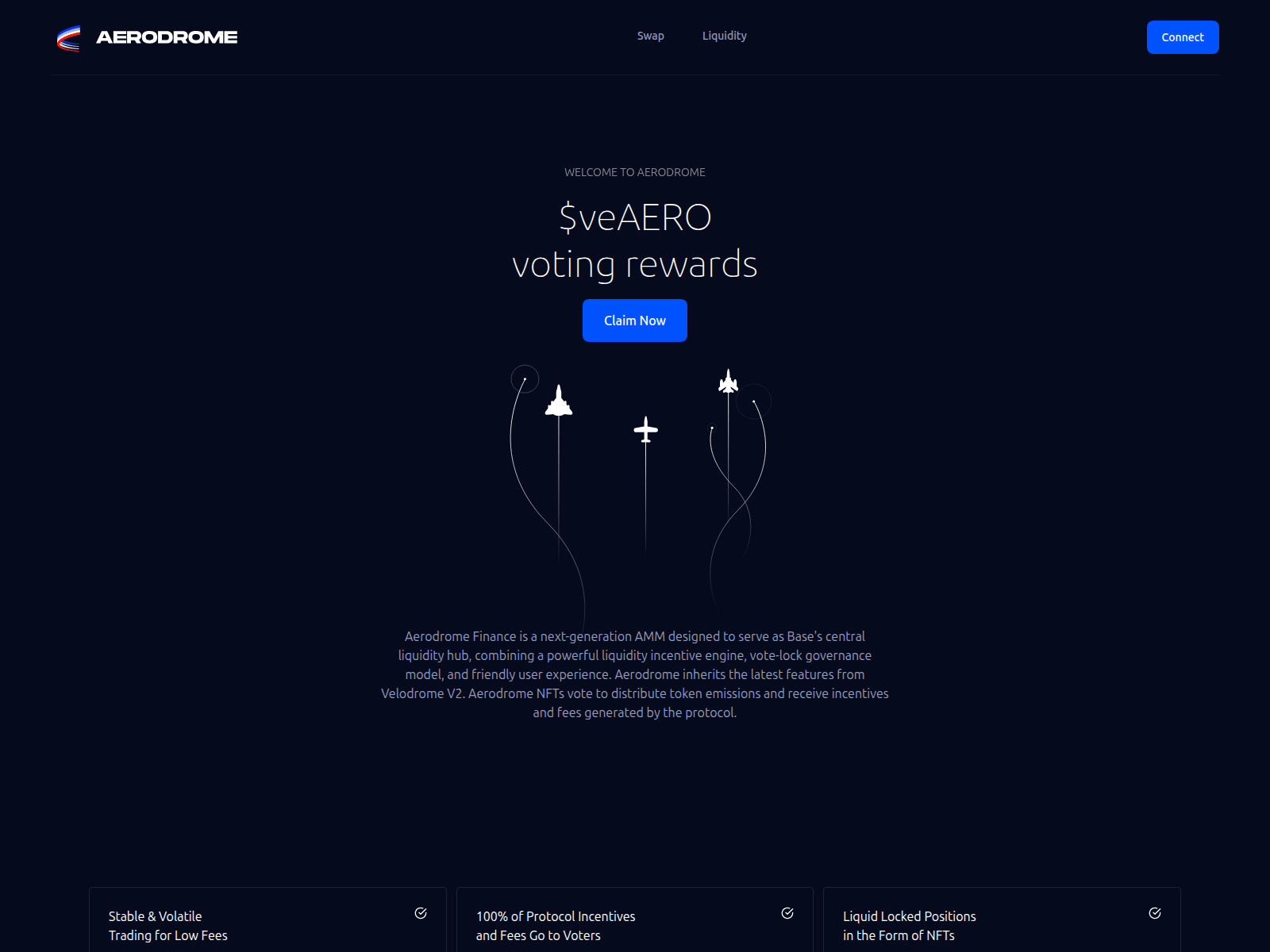 Screenshot of app-aerodromes.xyz