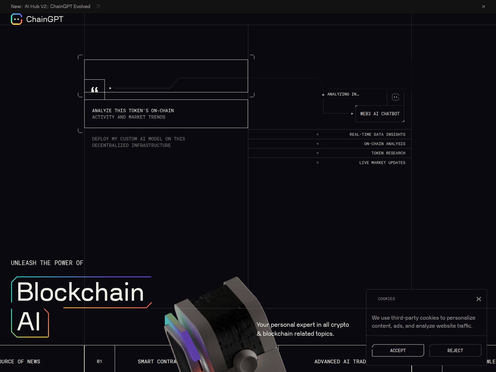 Screenshot of chaingpts.ai