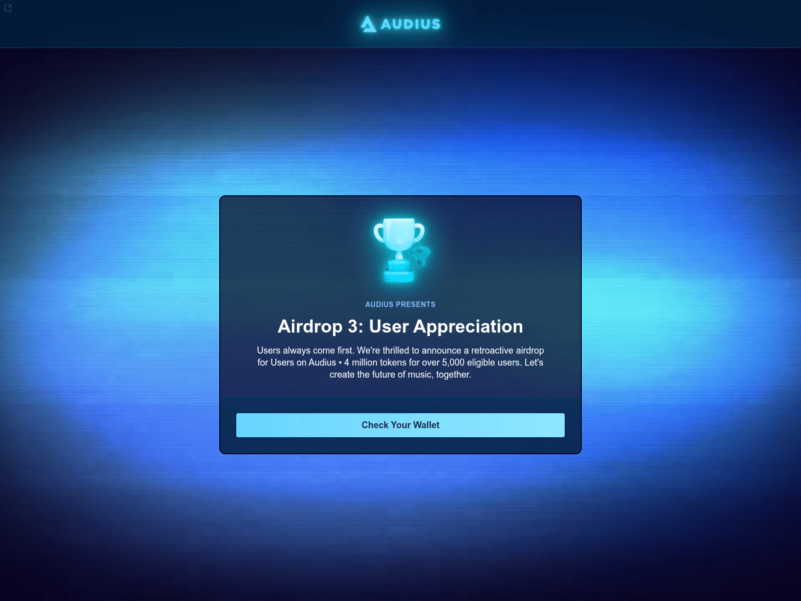 Forensic screenshot of audius-check.co