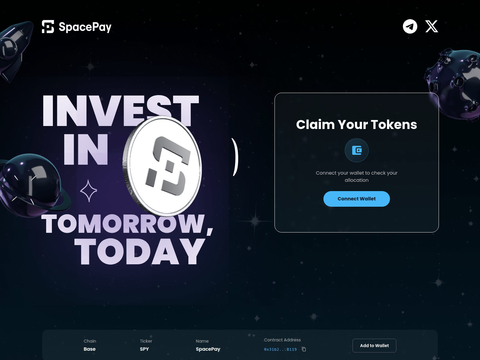 Screenshot of claim.spacepay.co.uk