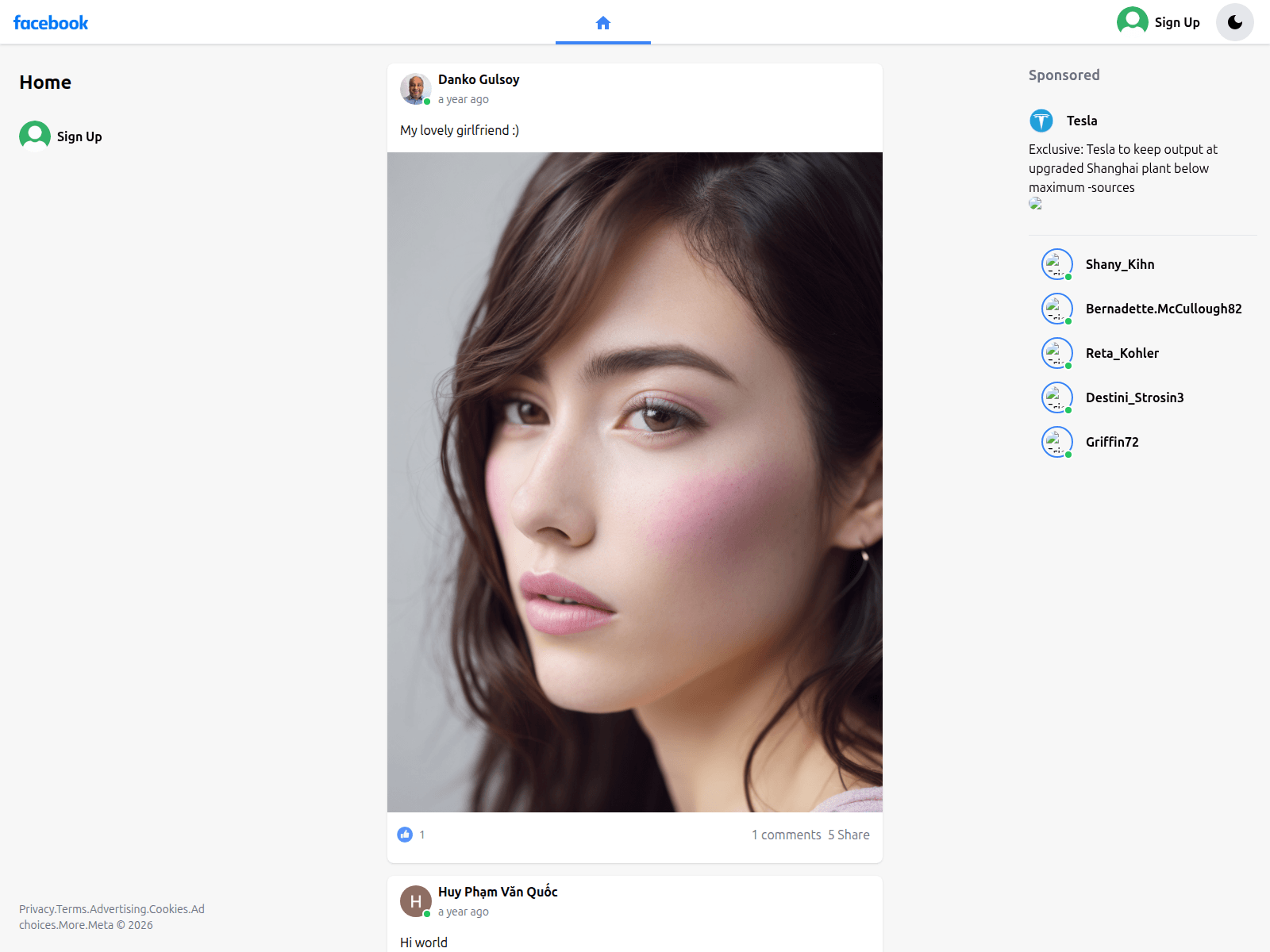 Screenshot of project-delta-brown.vercel.app