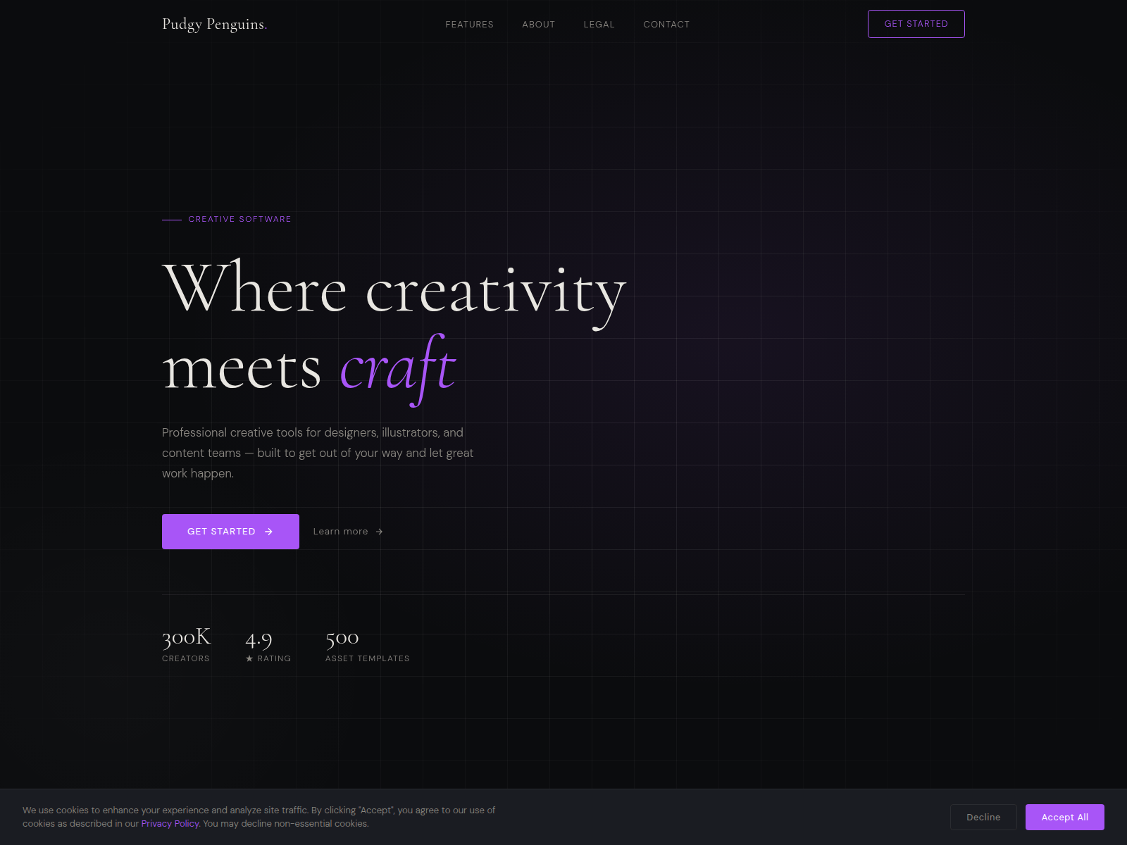 Forensic screenshot of pudgypanguin.co