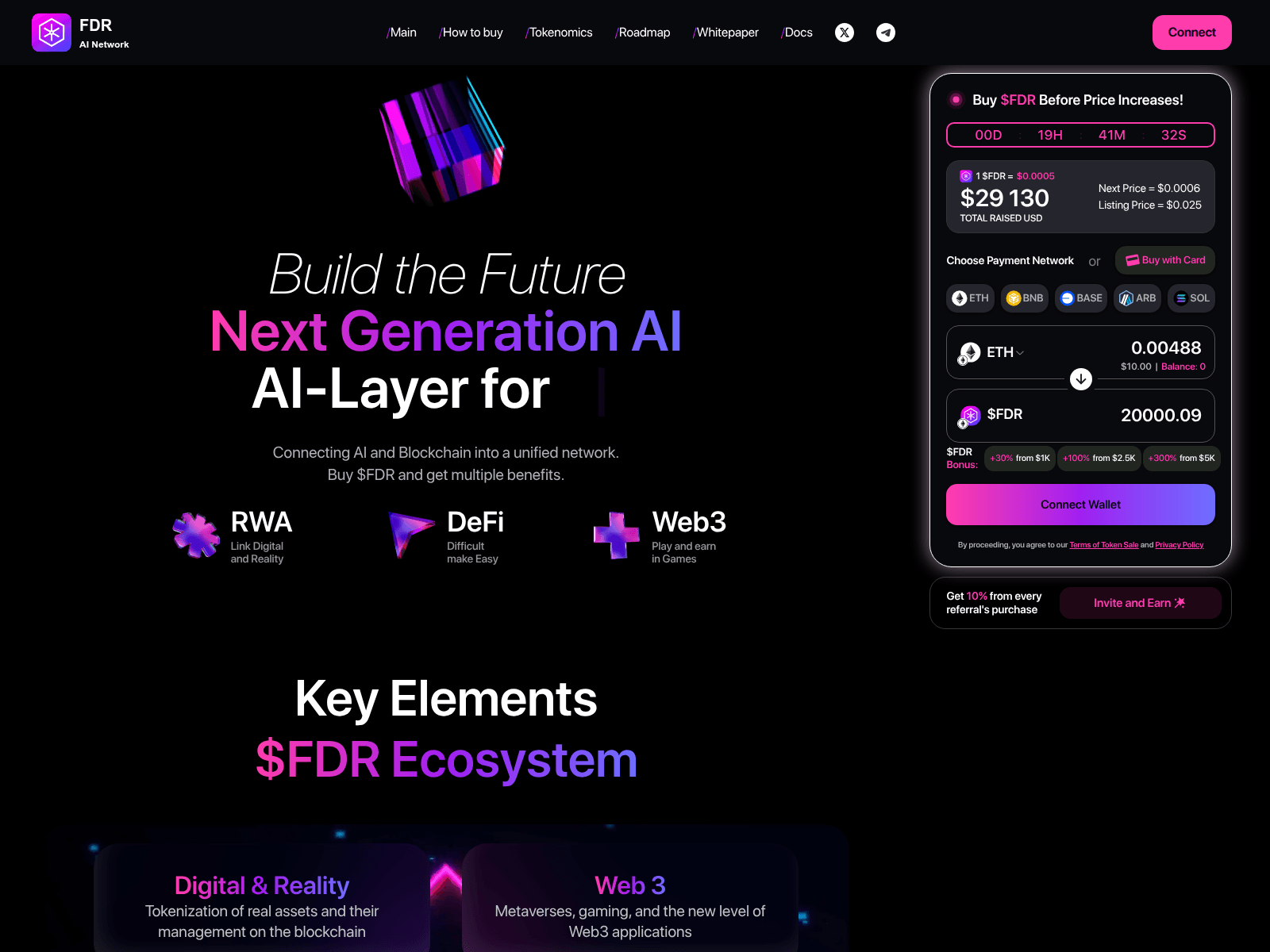 Screenshot of fundera.io