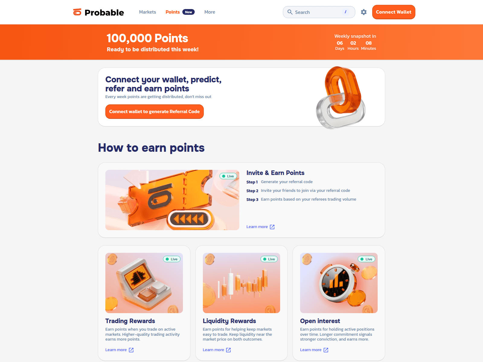 Screenshot of probable.bet