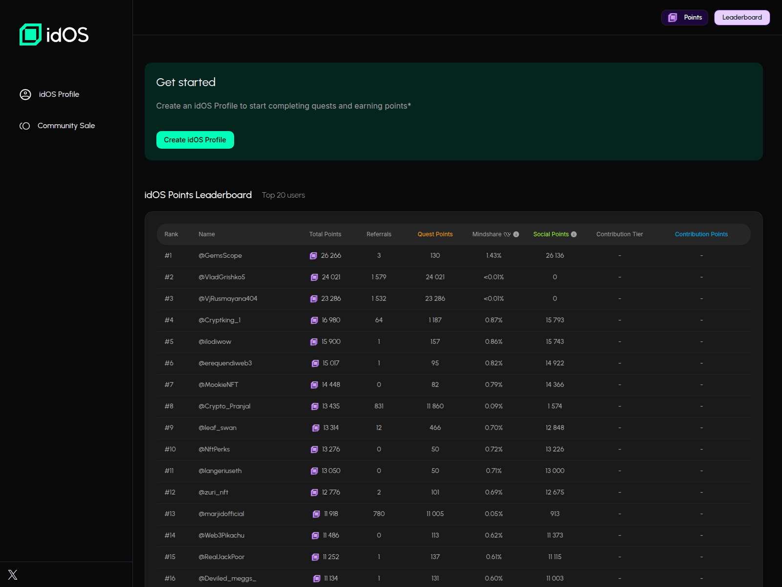 Screenshot of idos.lat