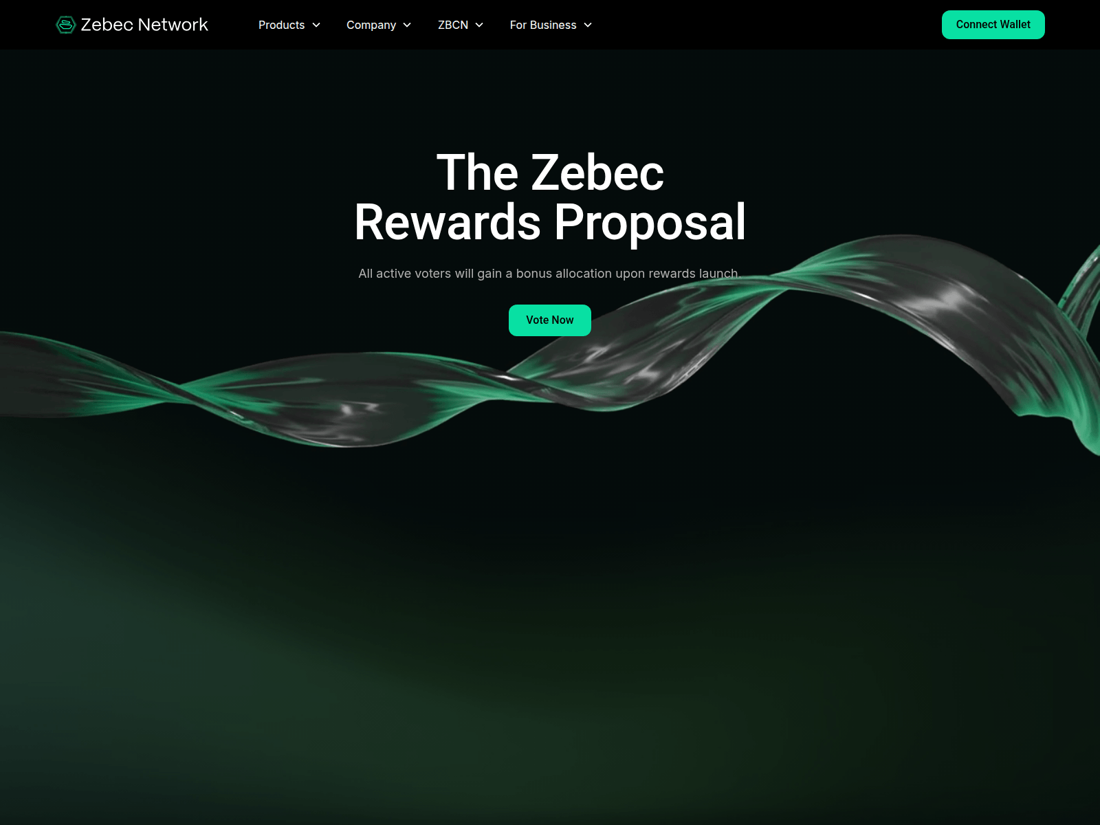 Forensic screenshot of vote-zebec.app