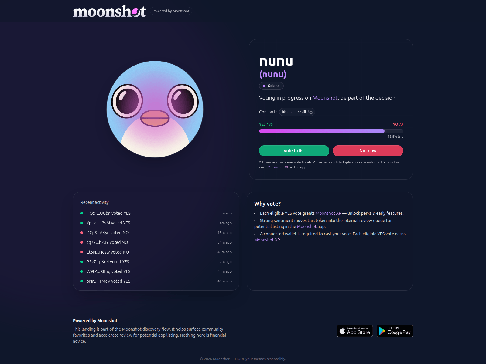 Screenshot of www.spotlight-moonshot.xyz