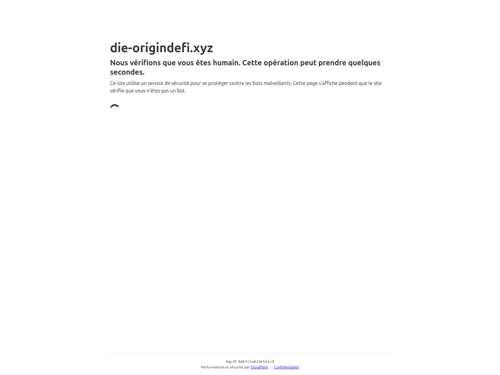 Screenshot of die-origindefi.xyz