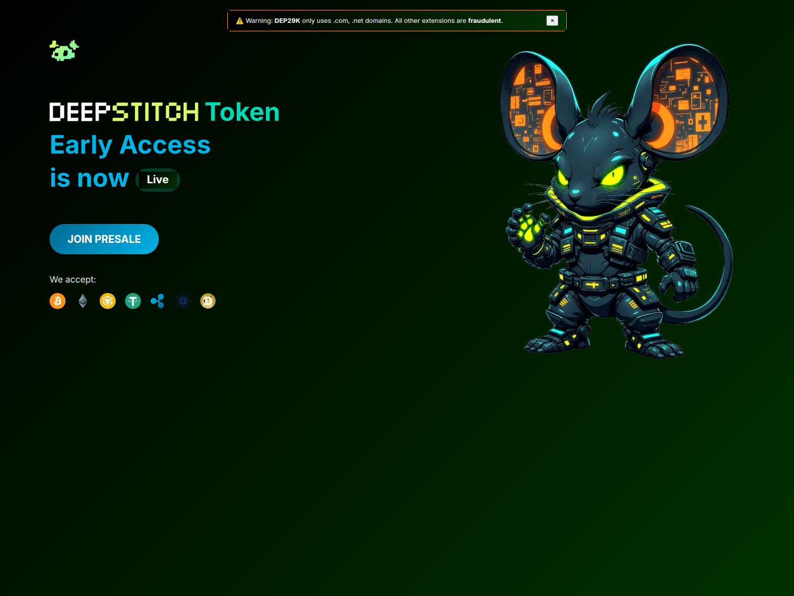 Forensic screenshot of dep29k.com