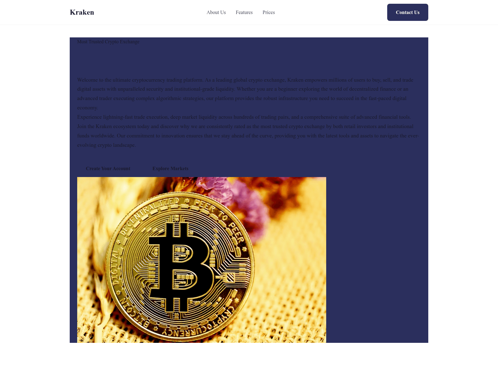 Screenshot of krakencrypto.co.com