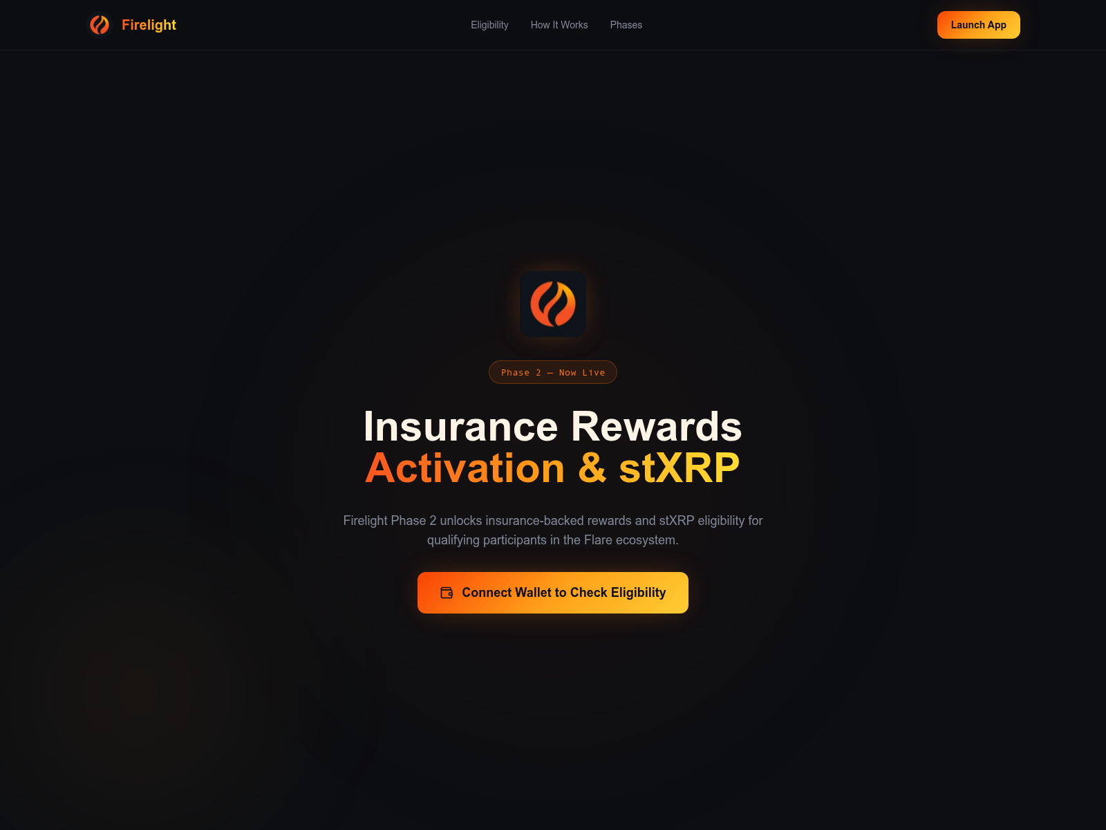 Screenshot of firelighteligibility.info