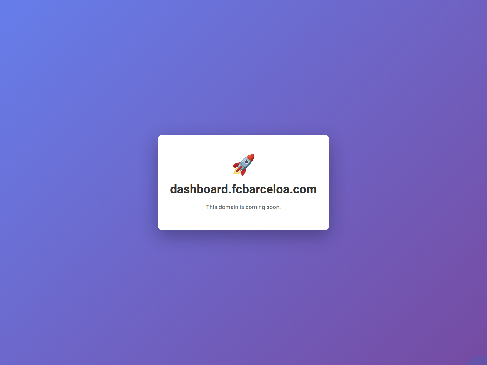 Forensic screenshot of dashboard.fcbarceloa.com