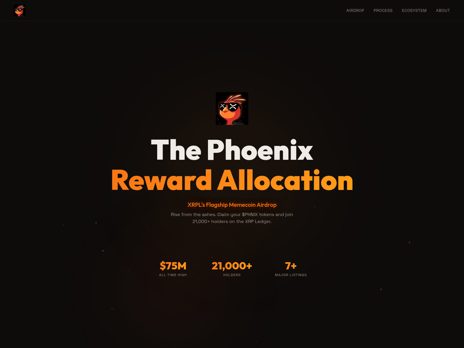 Screenshot of phnixreward.info