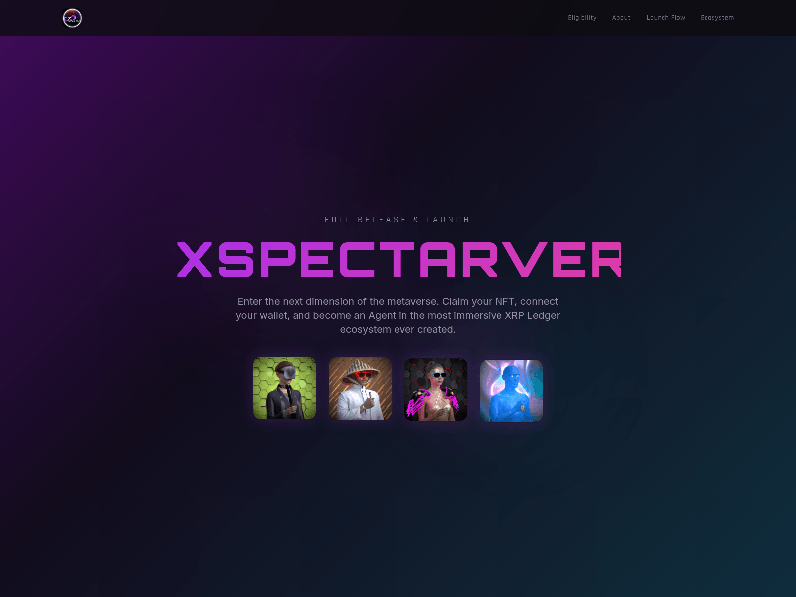 Screenshot of xspectarverse.info