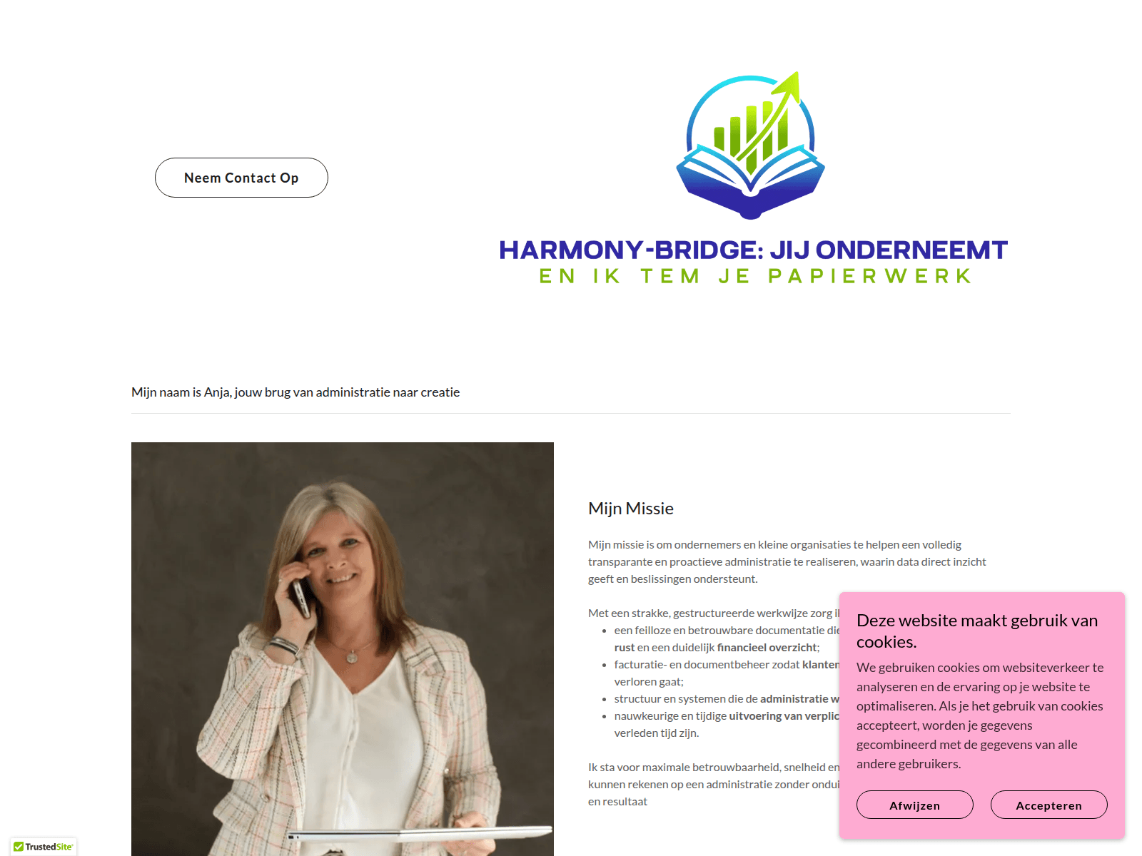 Screenshot of harmony-bridge.com