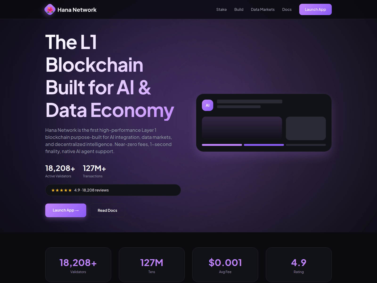 Forensic screenshot of hana-network.cc