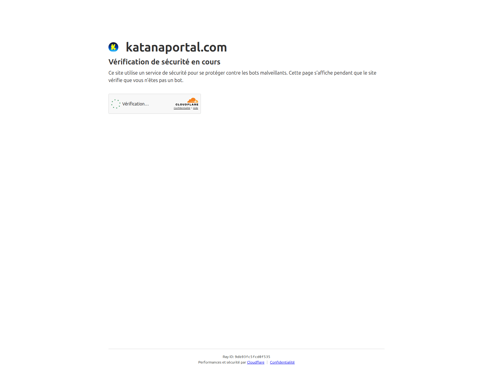Forensic screenshot of katanaportal.com