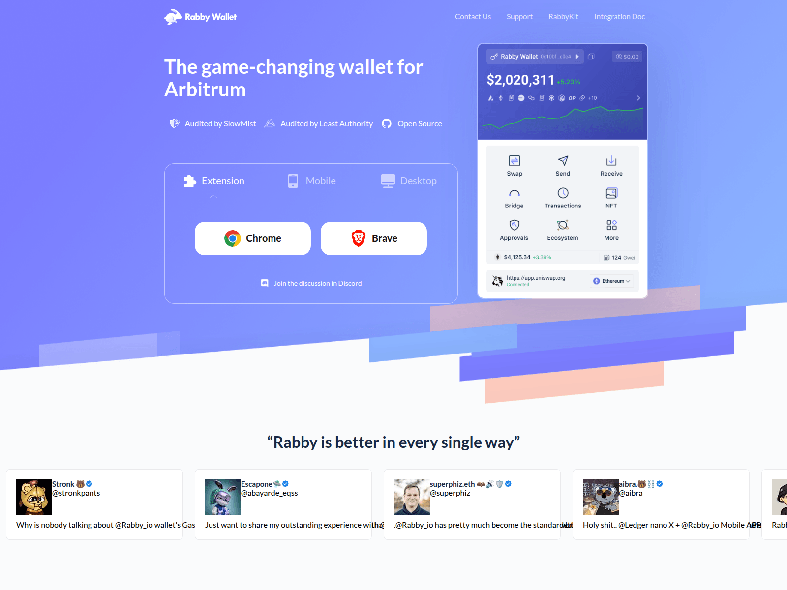 Screenshot of rabby.fi-v2.to