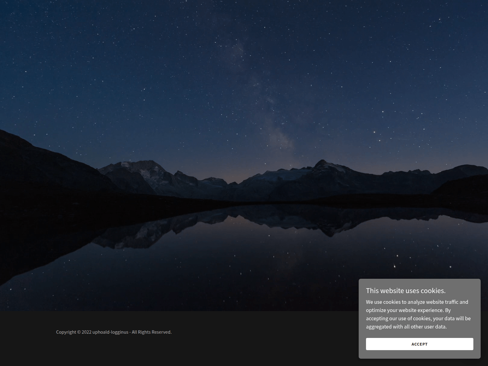 Screenshot of uphoald-logginus.godaddysites.com