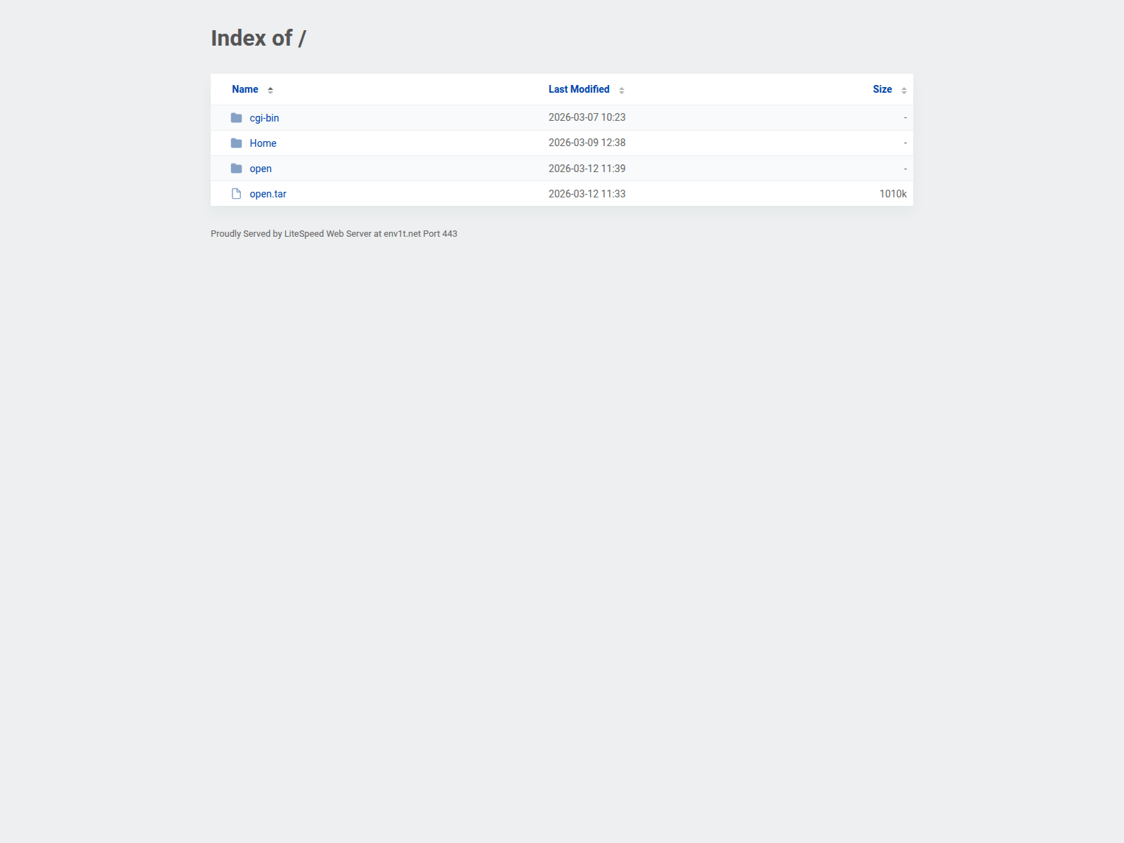 Forensic screenshot of env1t.net