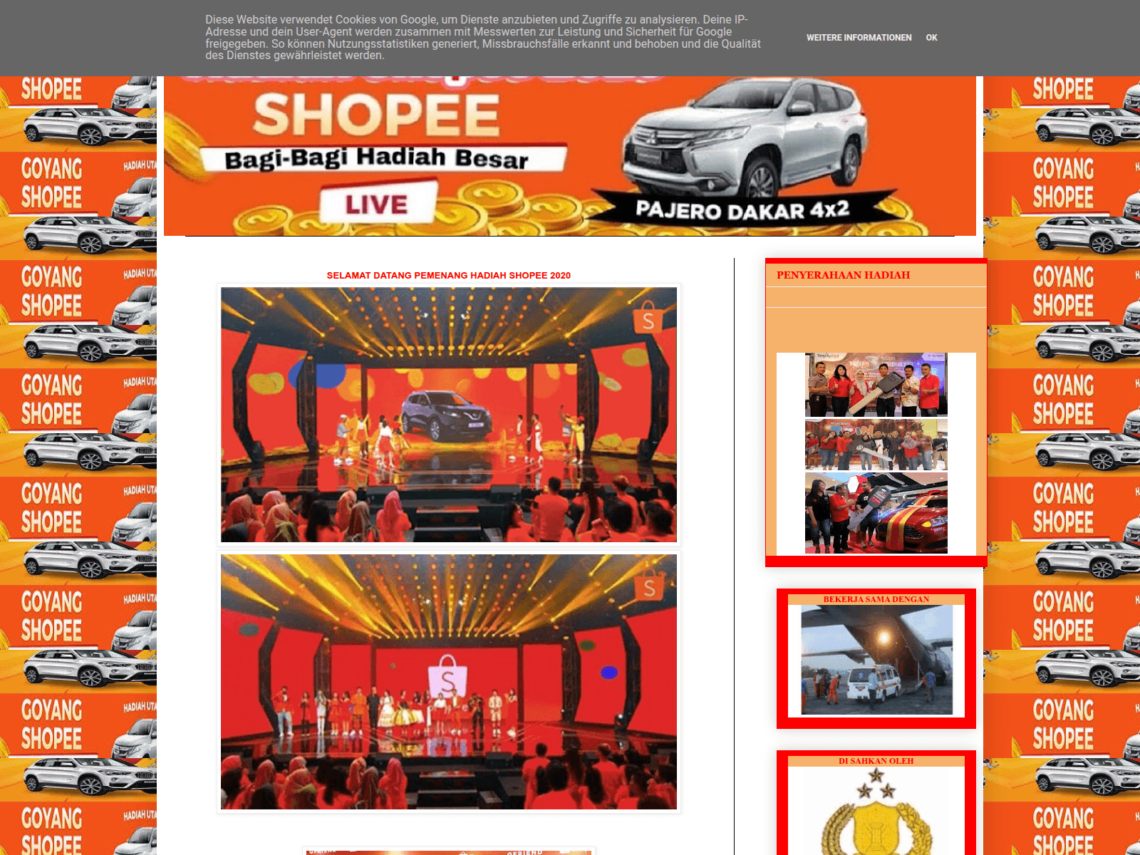Screenshot of info-hadiah667.blogspot.com