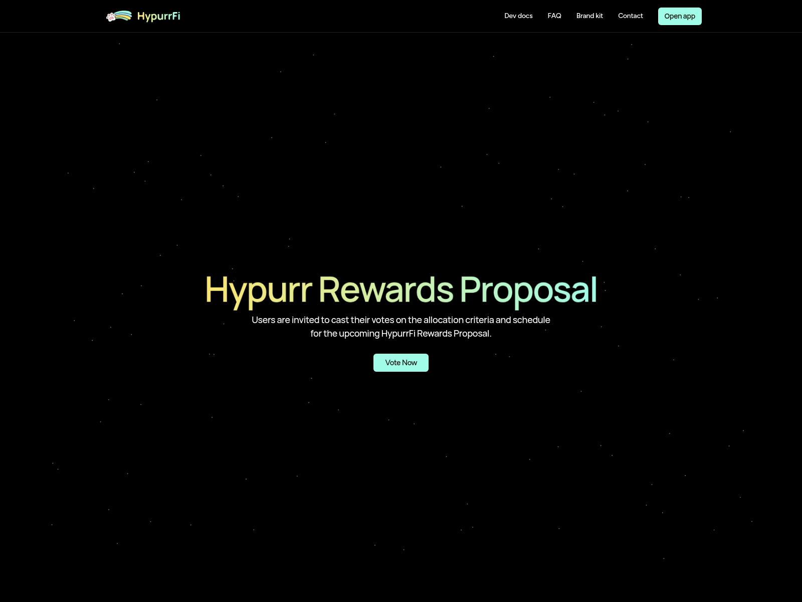 Forensic screenshot of votes-hypurr.xyz