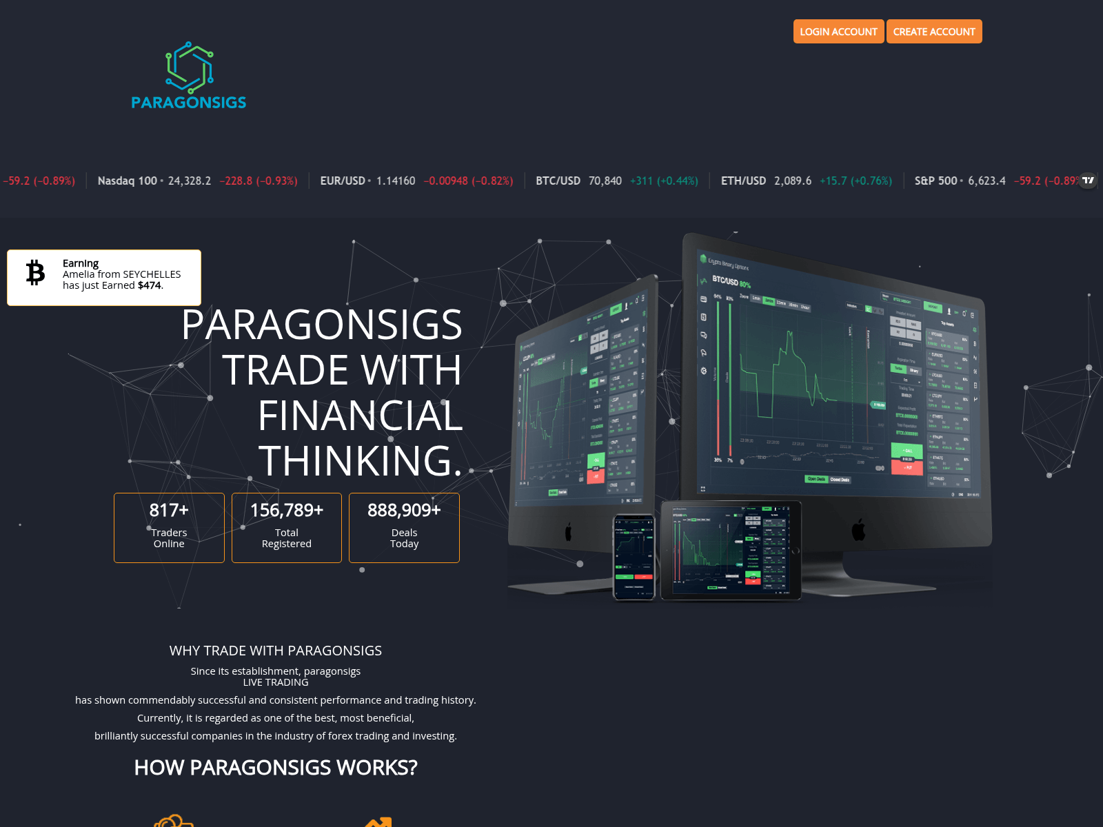 Forensic screenshot of paragonsigs.top