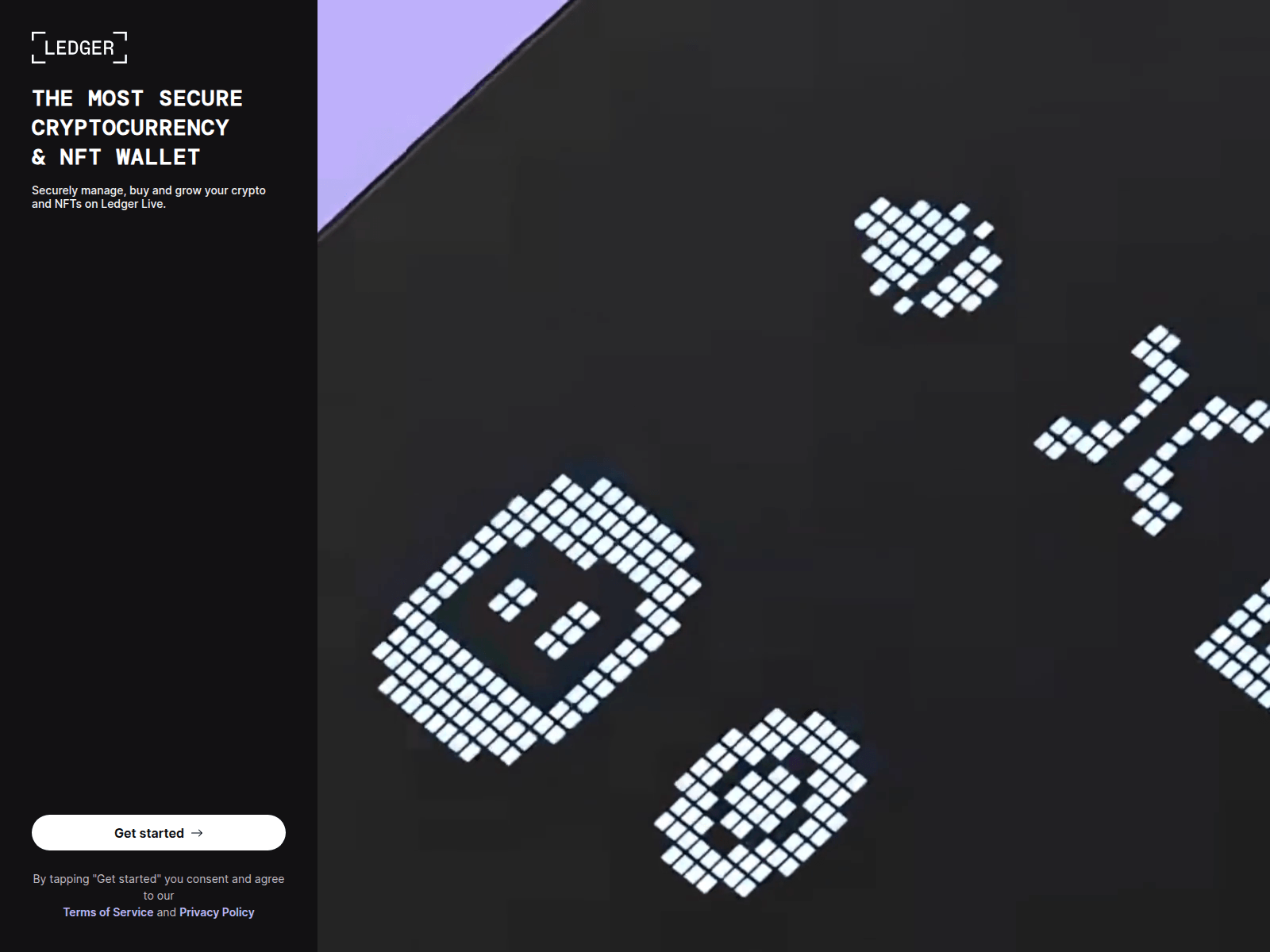 Screenshot of new-ledgerlive.com