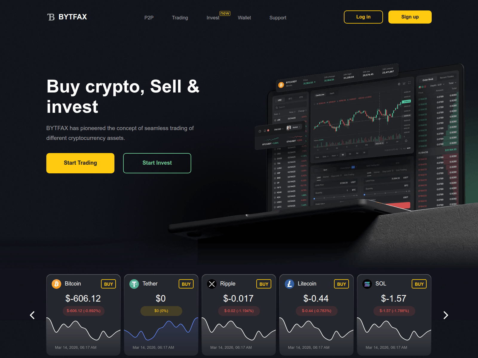 Forensic screenshot of bytfax.com