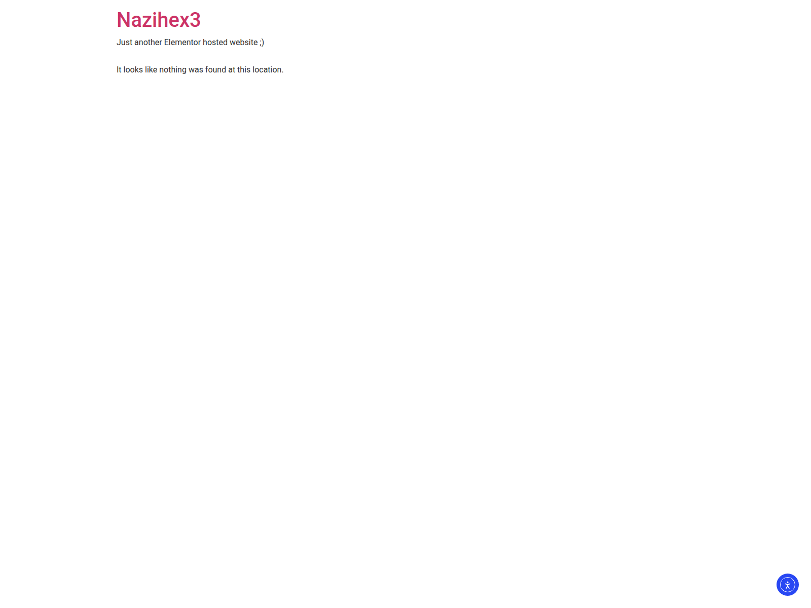 Screenshot of ystfvbej.elementor.cloud