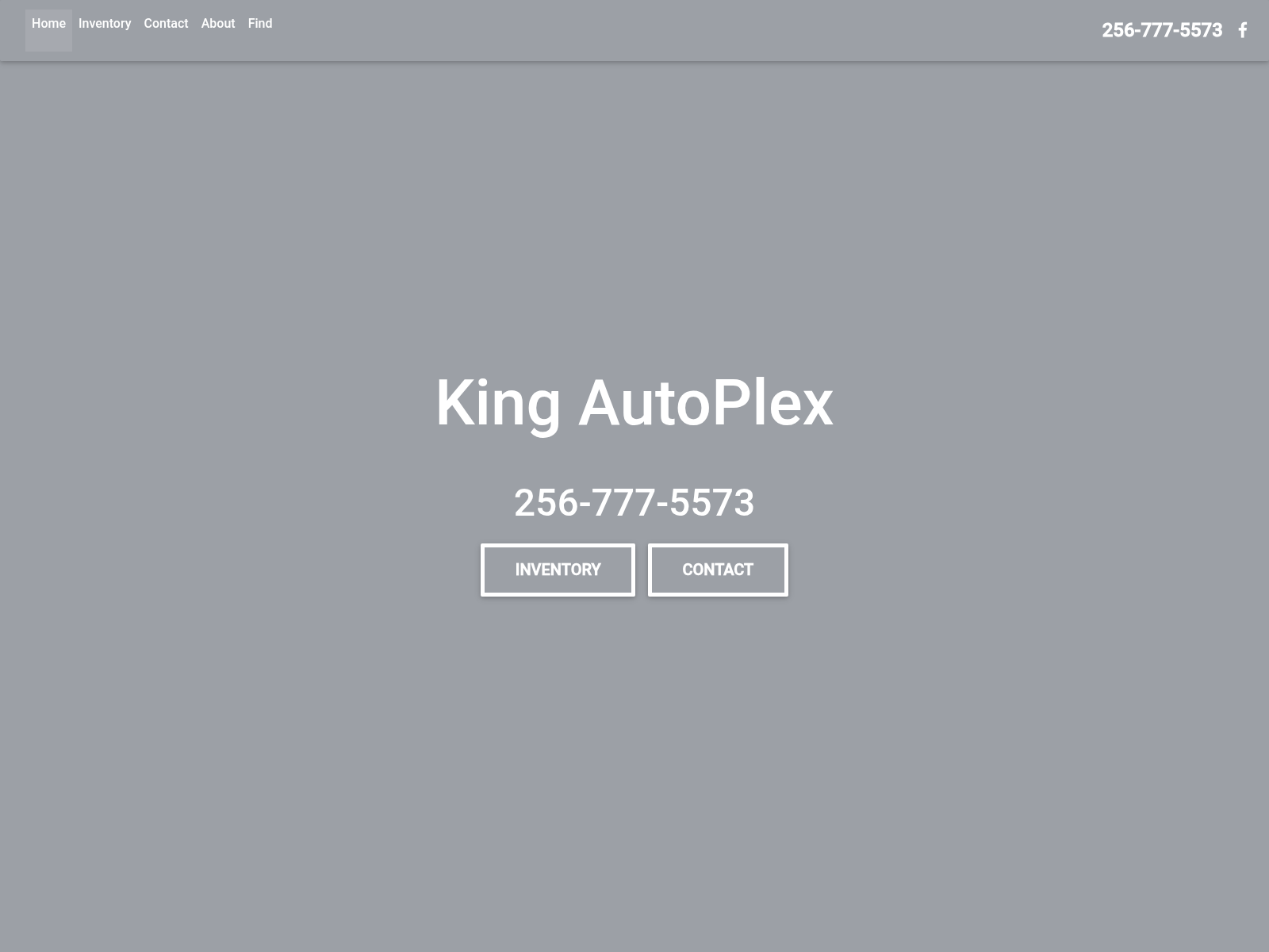 Screenshot of kingautoplex.com