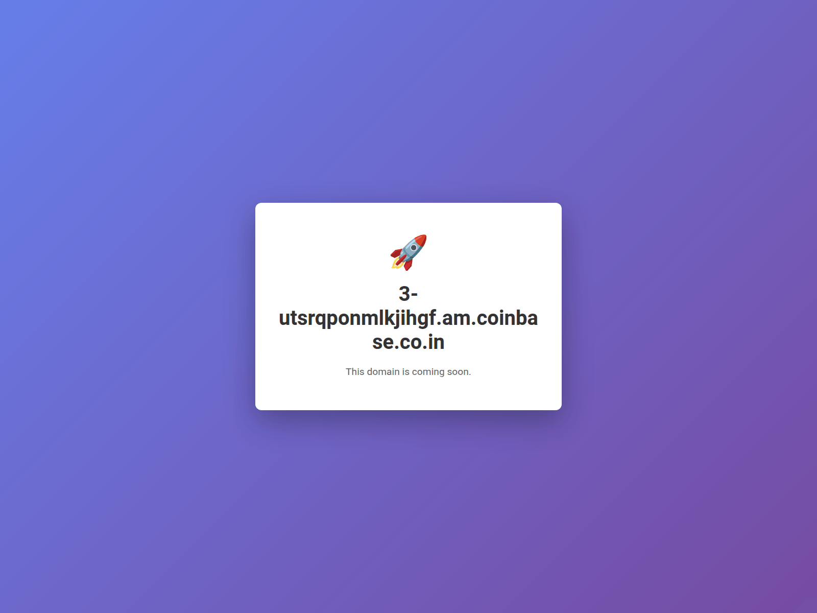 Screenshot of 3-utsrqponmlkjihgf.am.coinbase.co.in