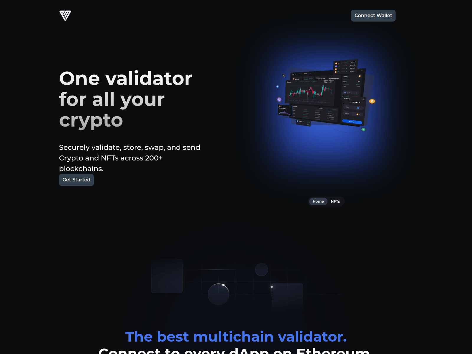 Forensic screenshot of dappszvalidator.pages.dev