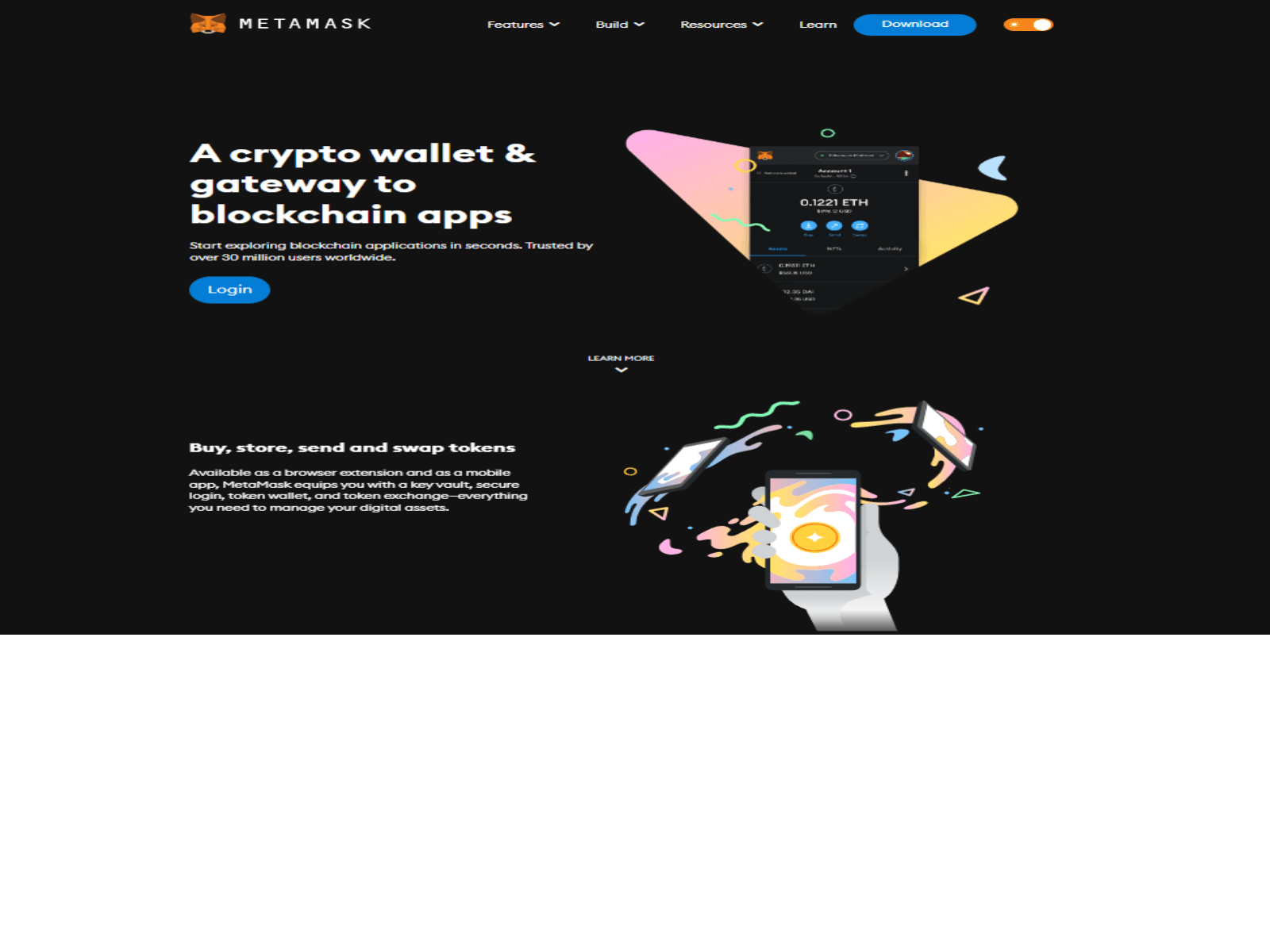 Forensic screenshot of metamasktiologin.webflow.io
