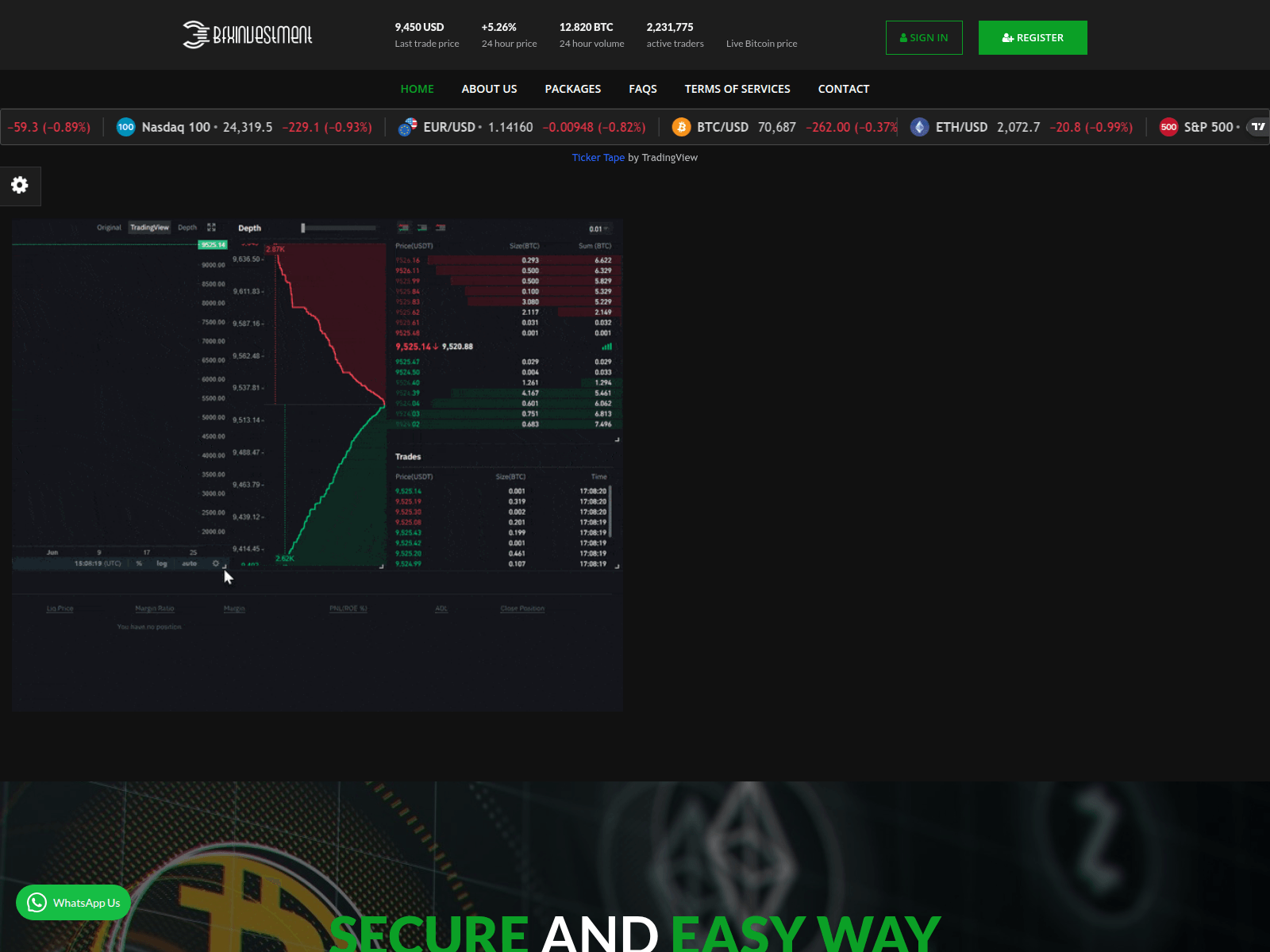 Forensic screenshot of bfxinvst.com