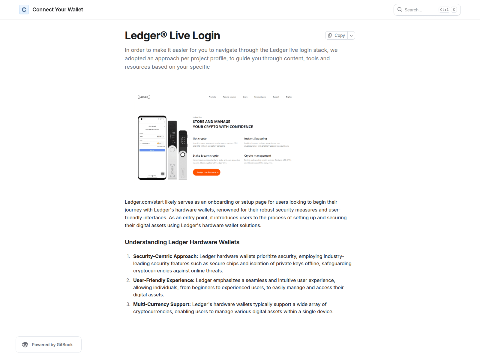 Forensic screenshot of logunledgear-help.gitbook.io
