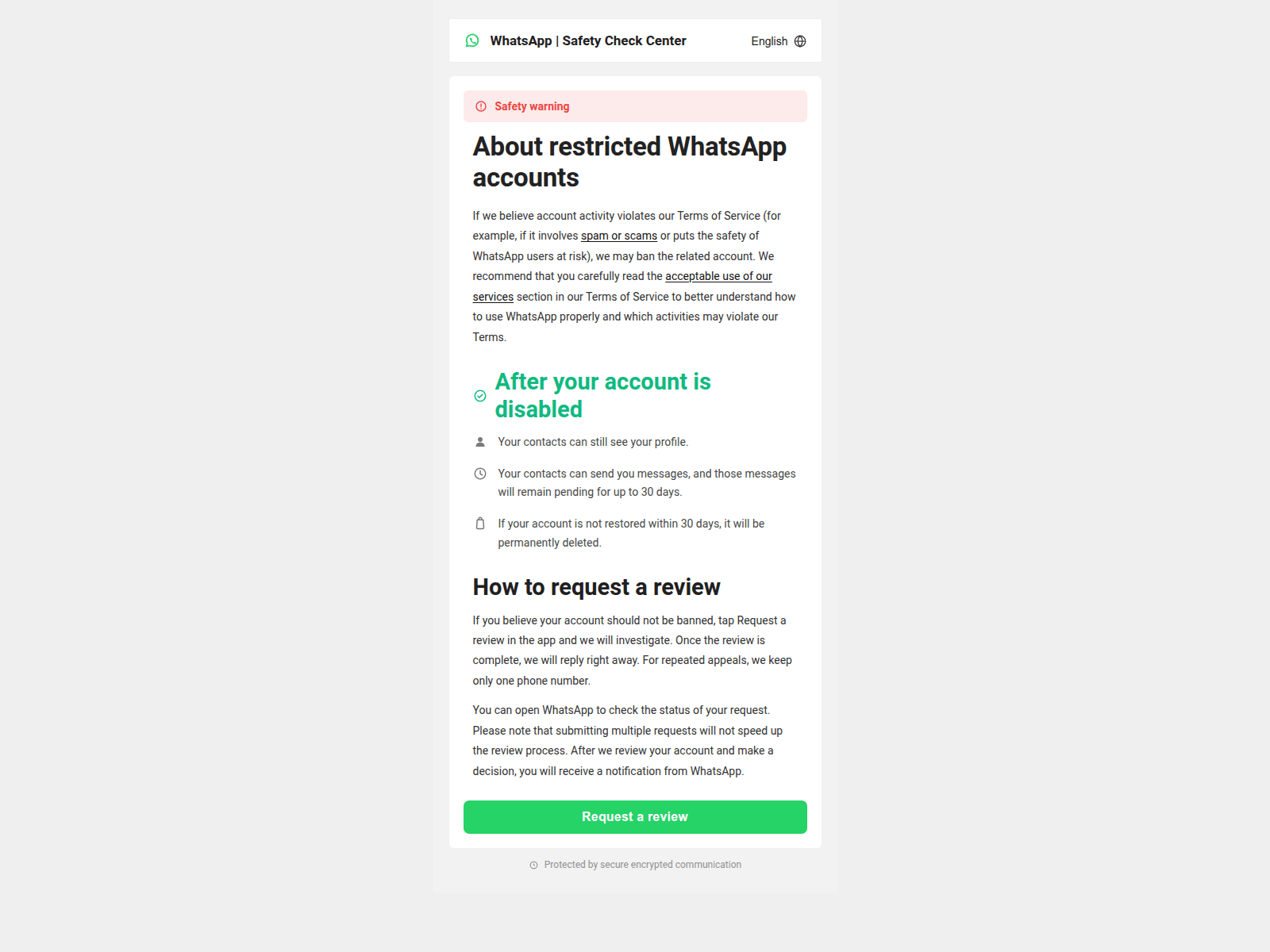 Forensic screenshot of wachecks.xyz