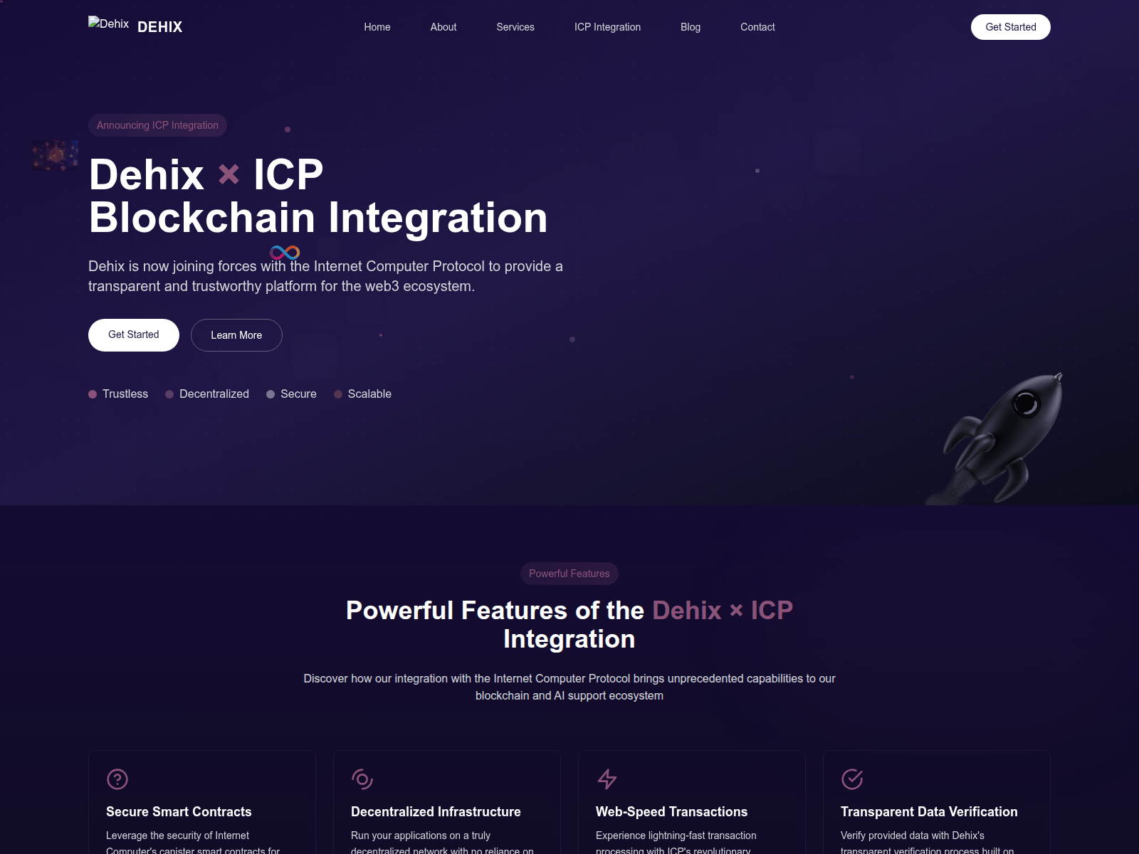 Screenshot of chainwire.org