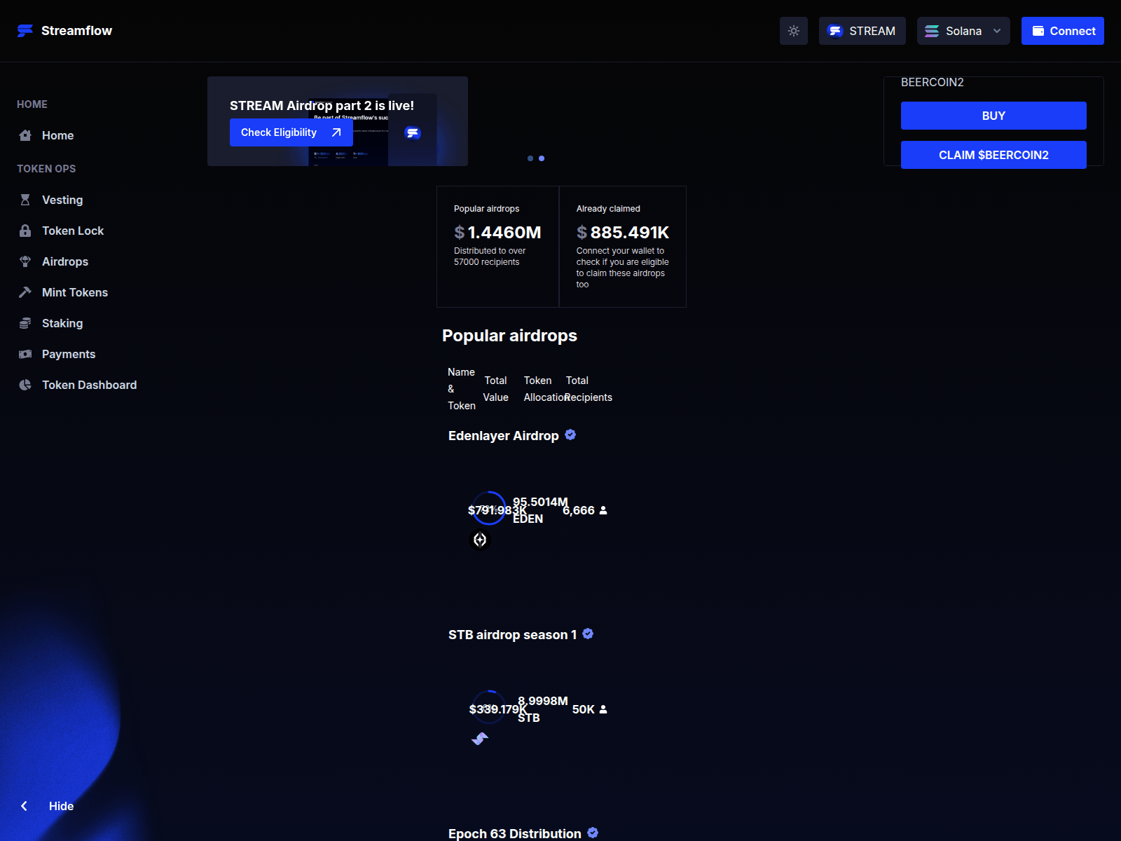 Screenshot of app-streamflow.pages.dev